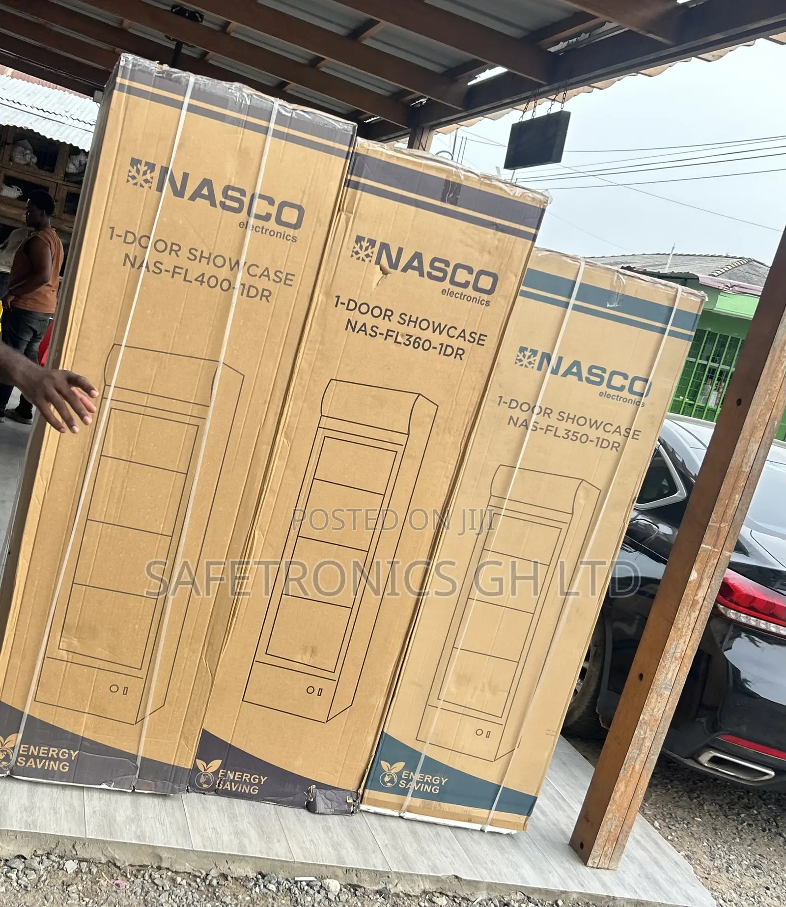 Permanent Nasco 298 LTRS Single Door Display Fridge