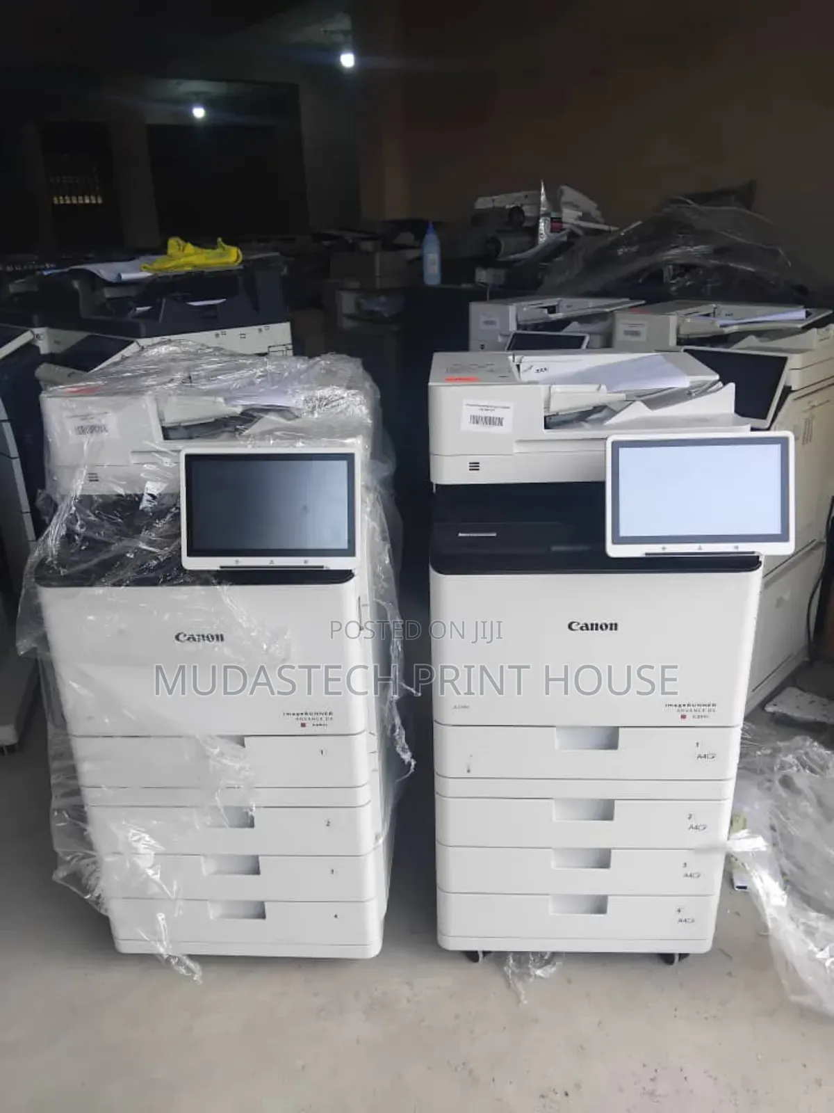 Canon Irac 527if Heavy Duty A4 Black and White Wireless Photocopy,
