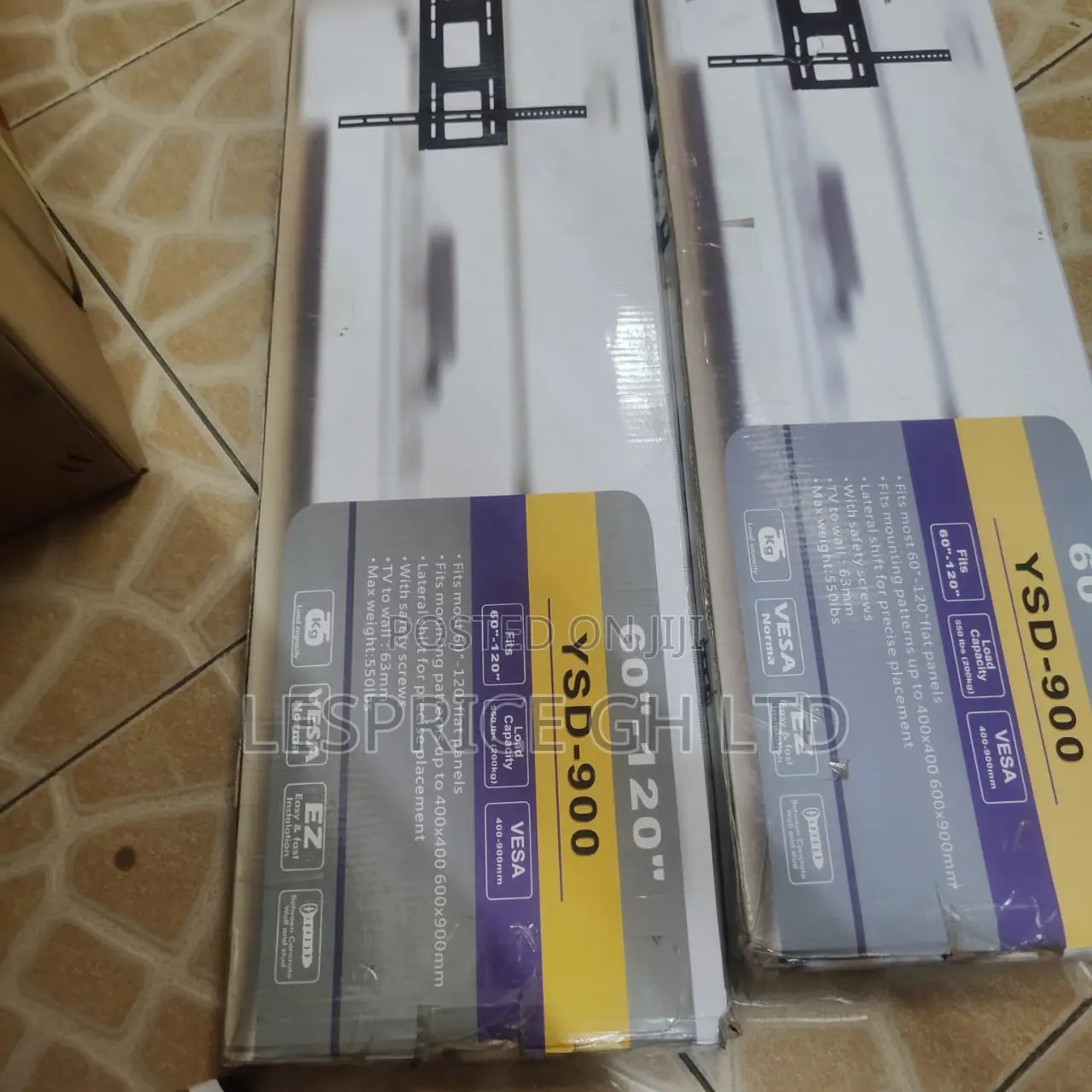 Ever Reliable 60-120inch Fixed Flat Panel Tv Bracket