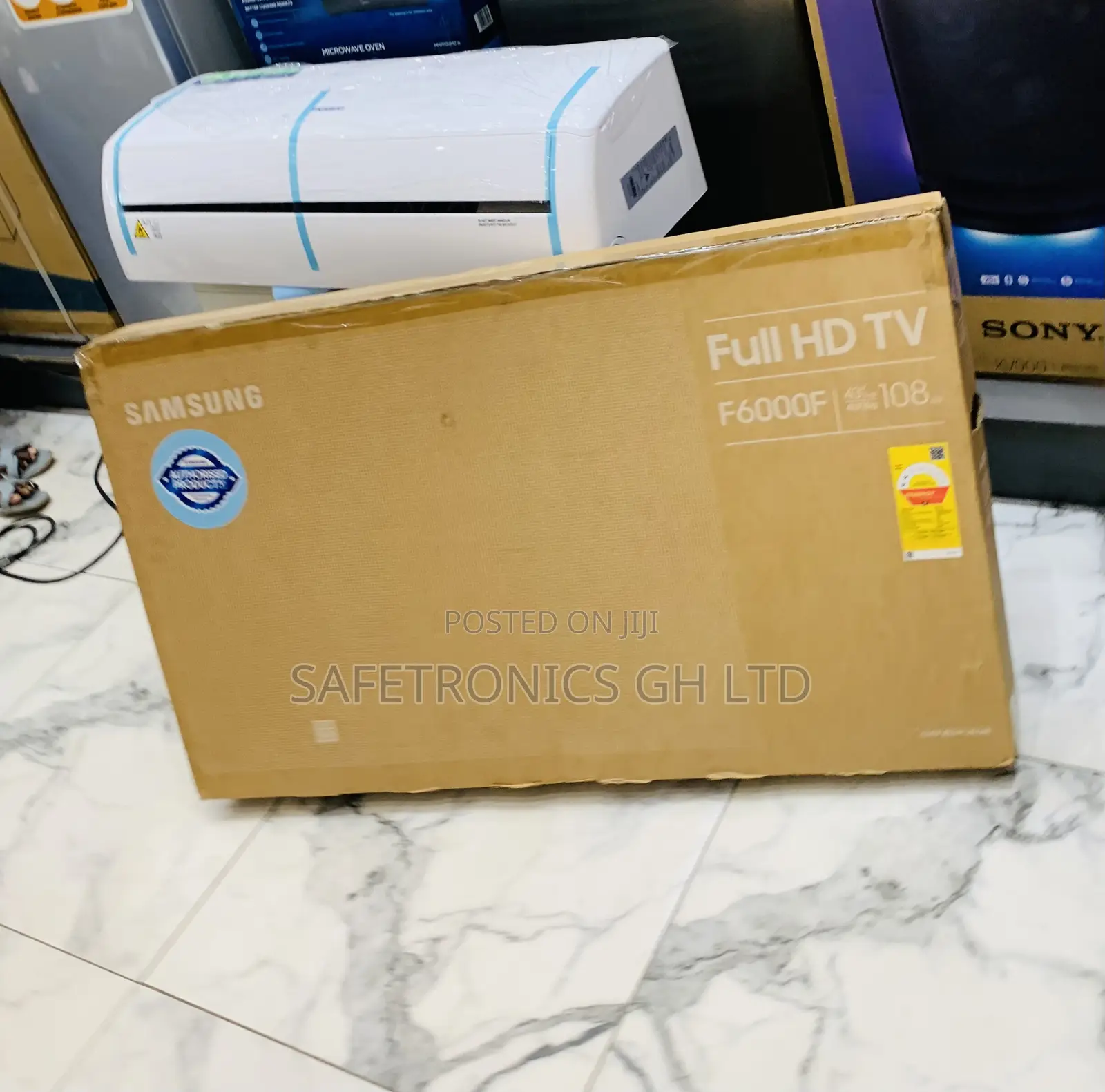 Zealous Samsung 43'' Led Ua43f6000f FHD Smart Satellite Television