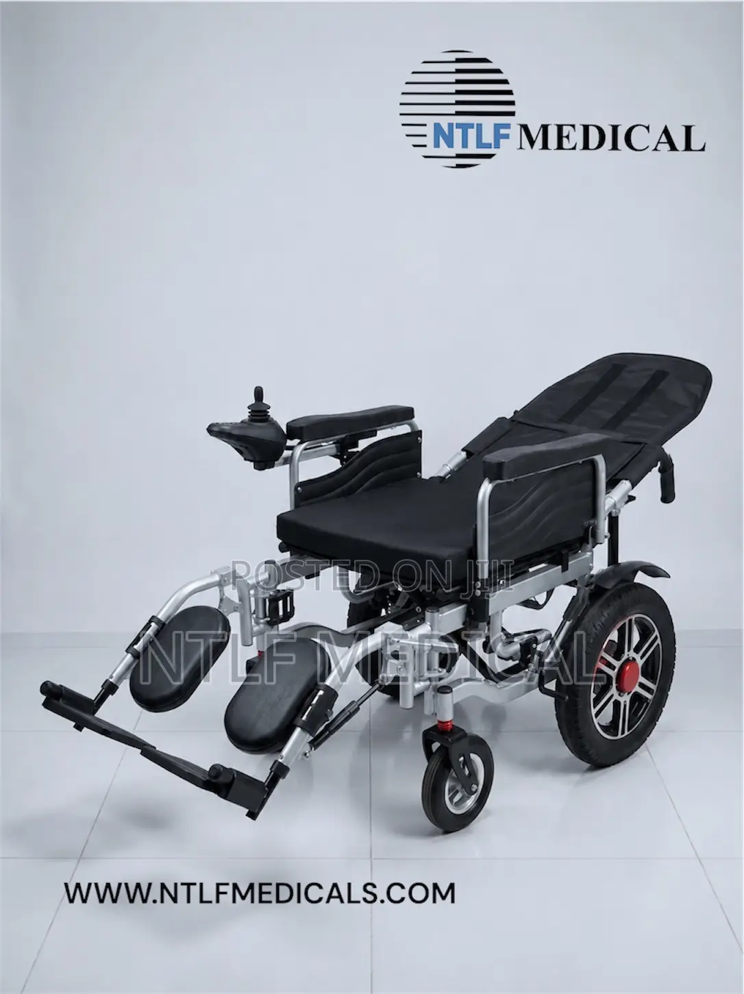 Electric Wheelchair (Long Back, Recliner, Convertible)