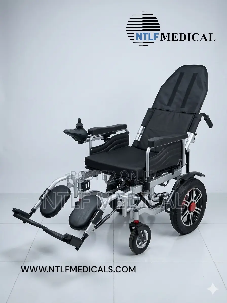 Electric Wheelchair (Long Back, Recliner, Convertible)