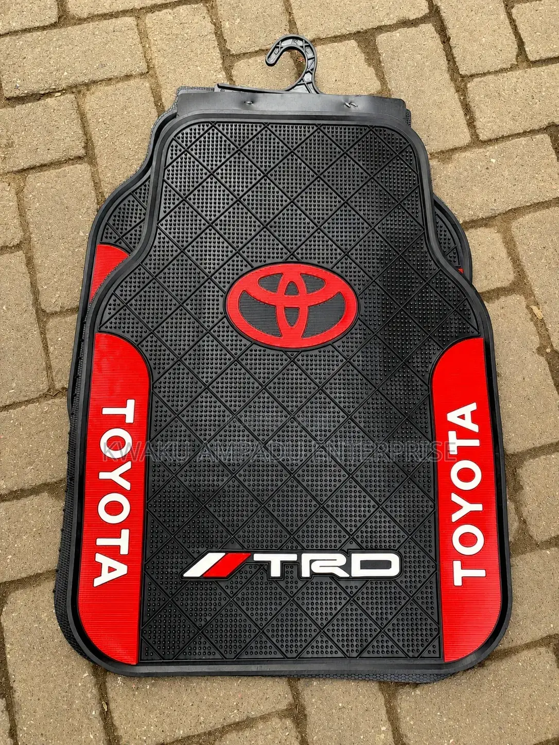 Toyota TRD Rubber Red Side/Side Floor Mat