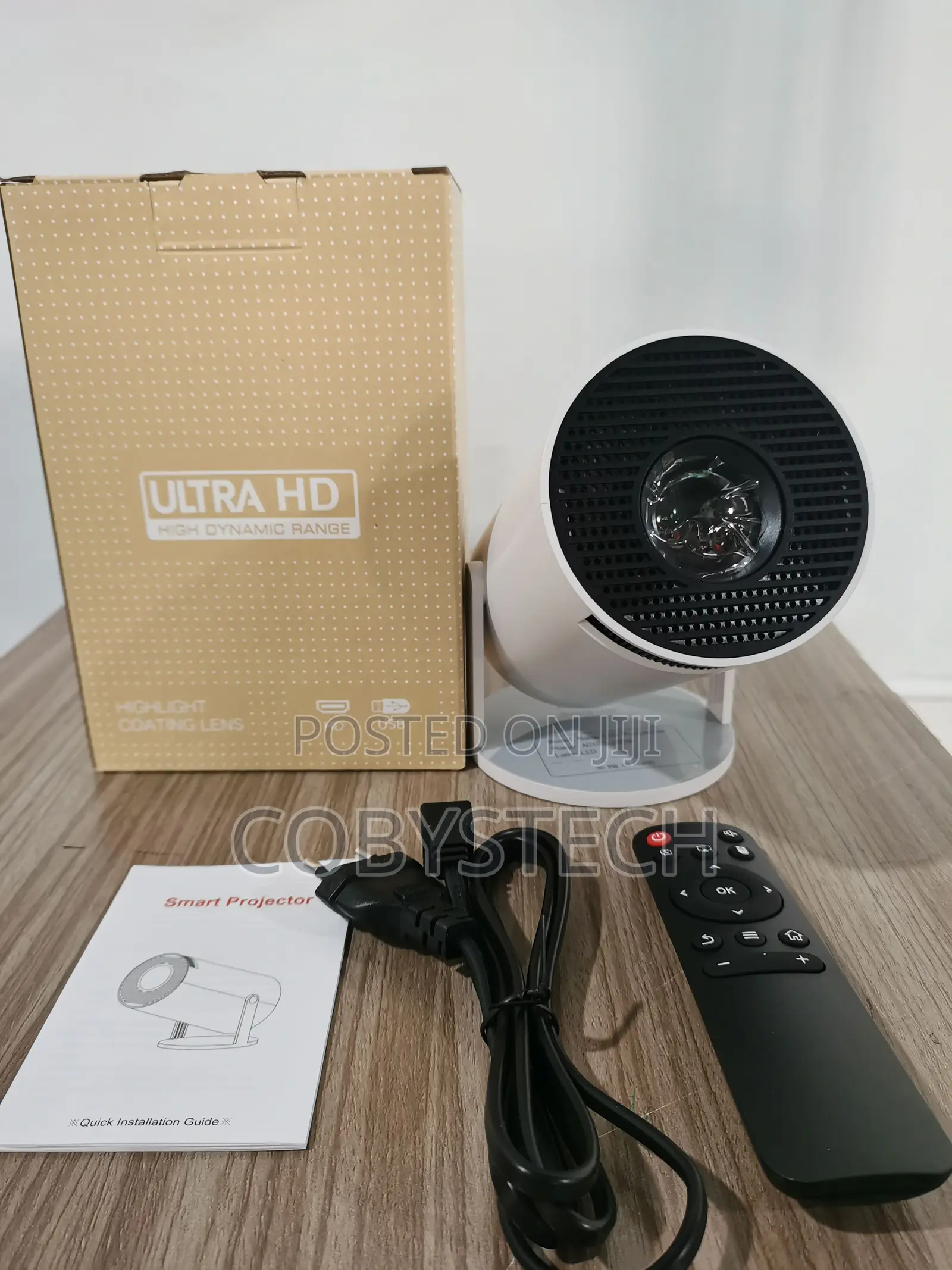 Hy300pro Portable Smart Projector 4k Android Apps