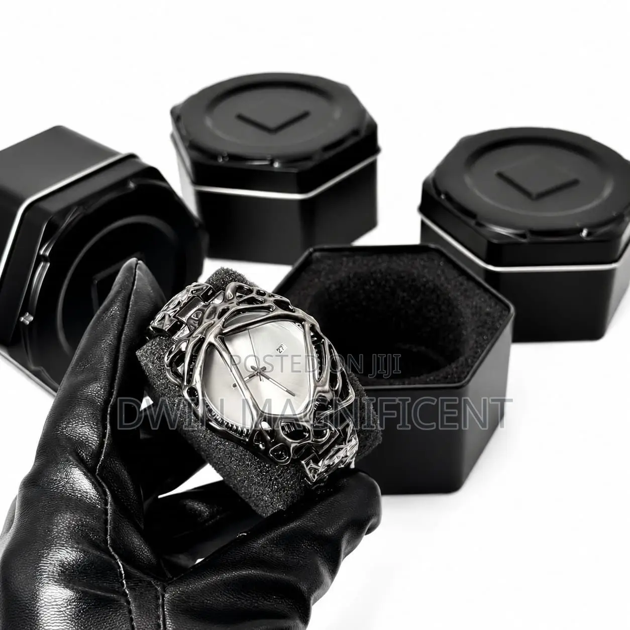 Y2k-Inspired Cyber Alien Soldered Watch
