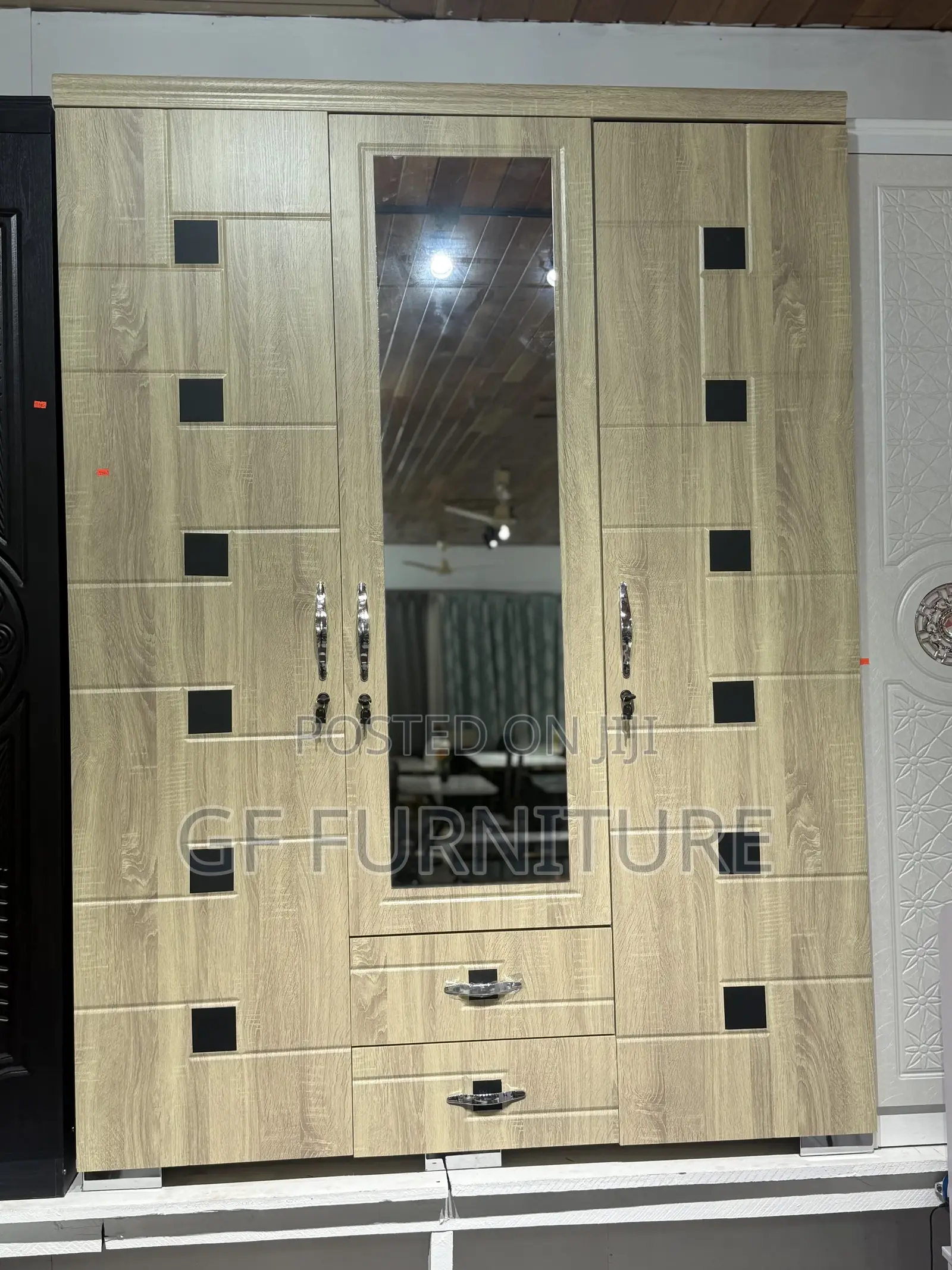 Three-Door Wardrobe