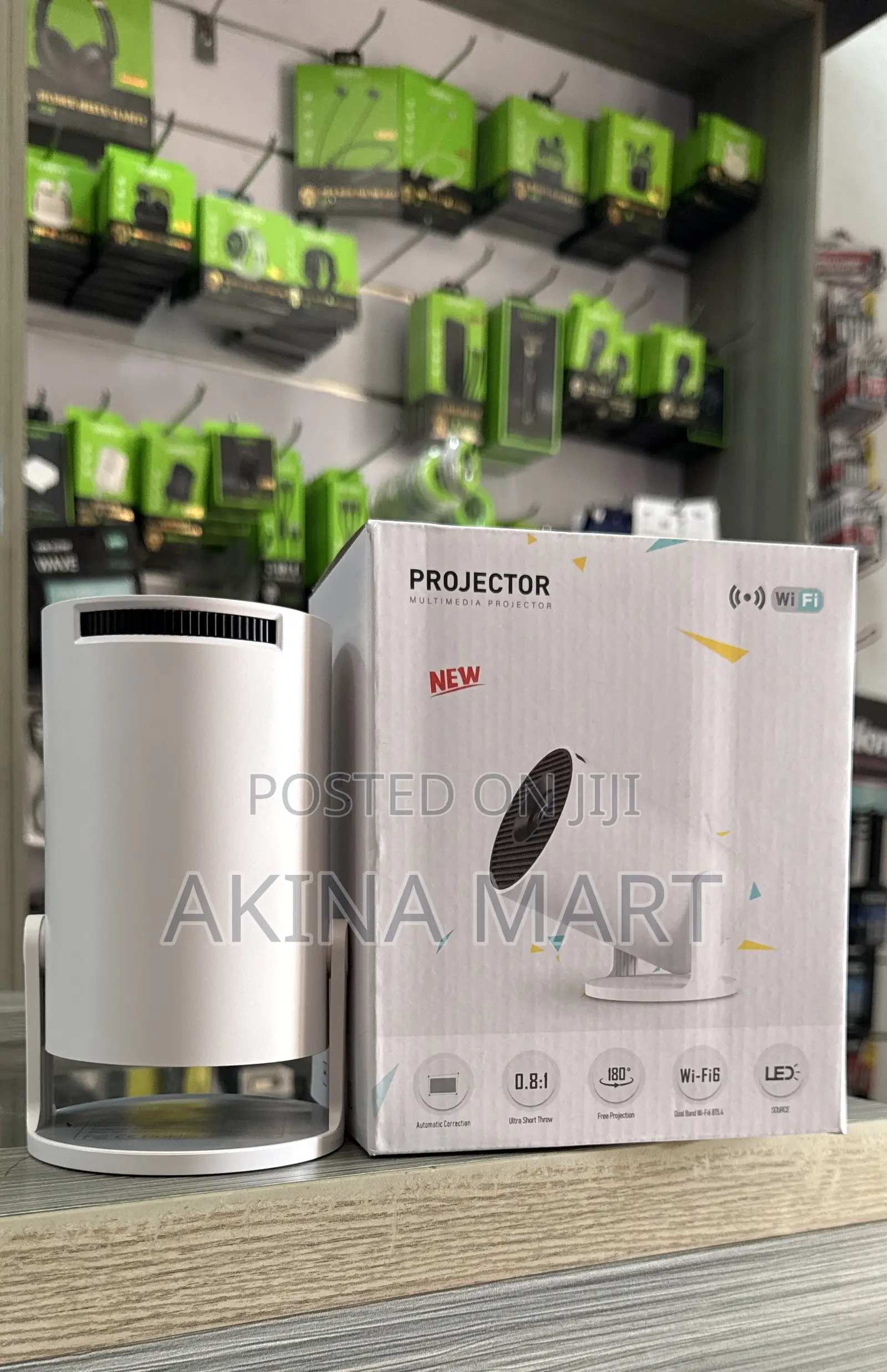 Potable Multimedia Projector Led
