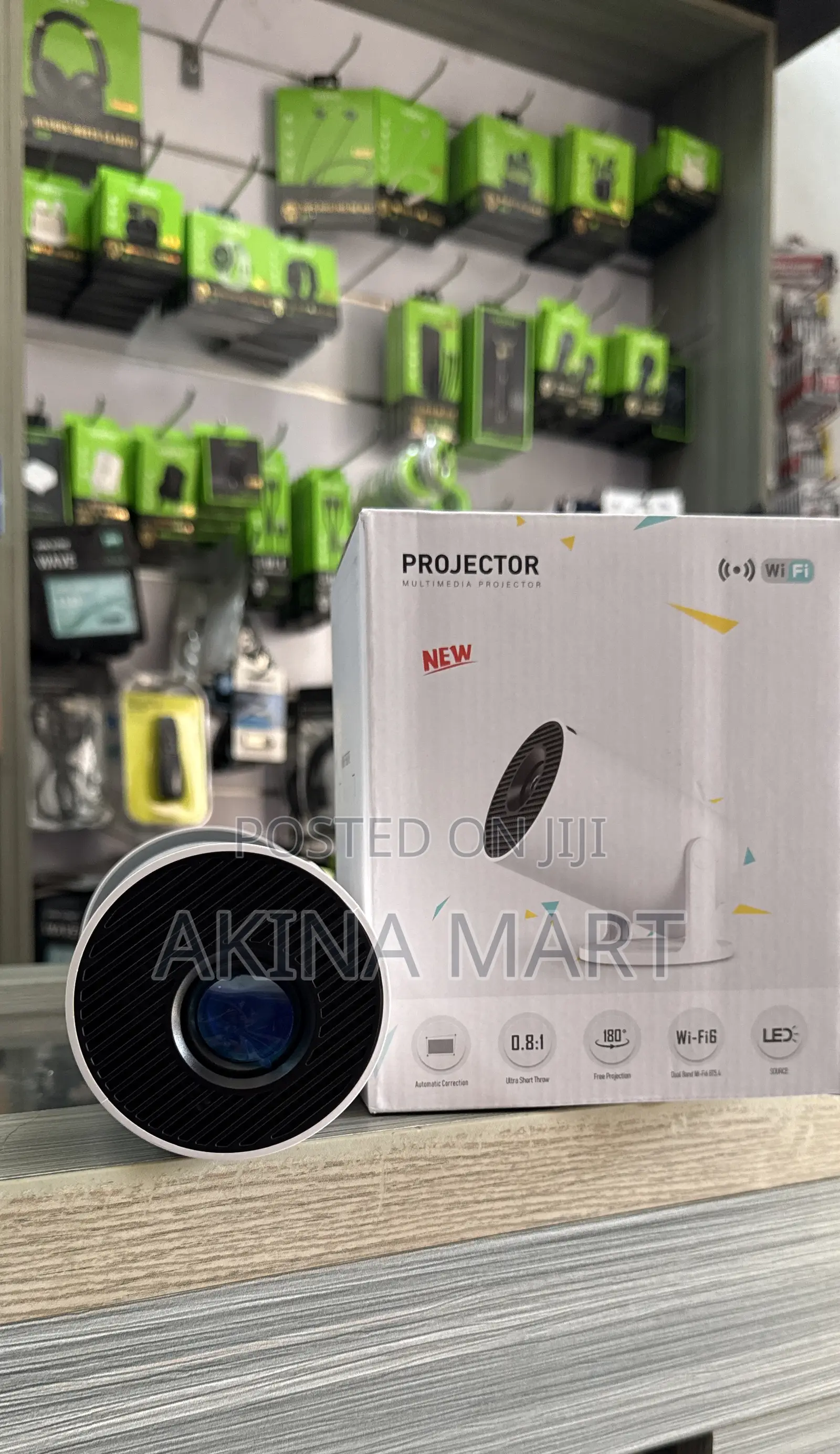 Potable Multimedia Projector Led