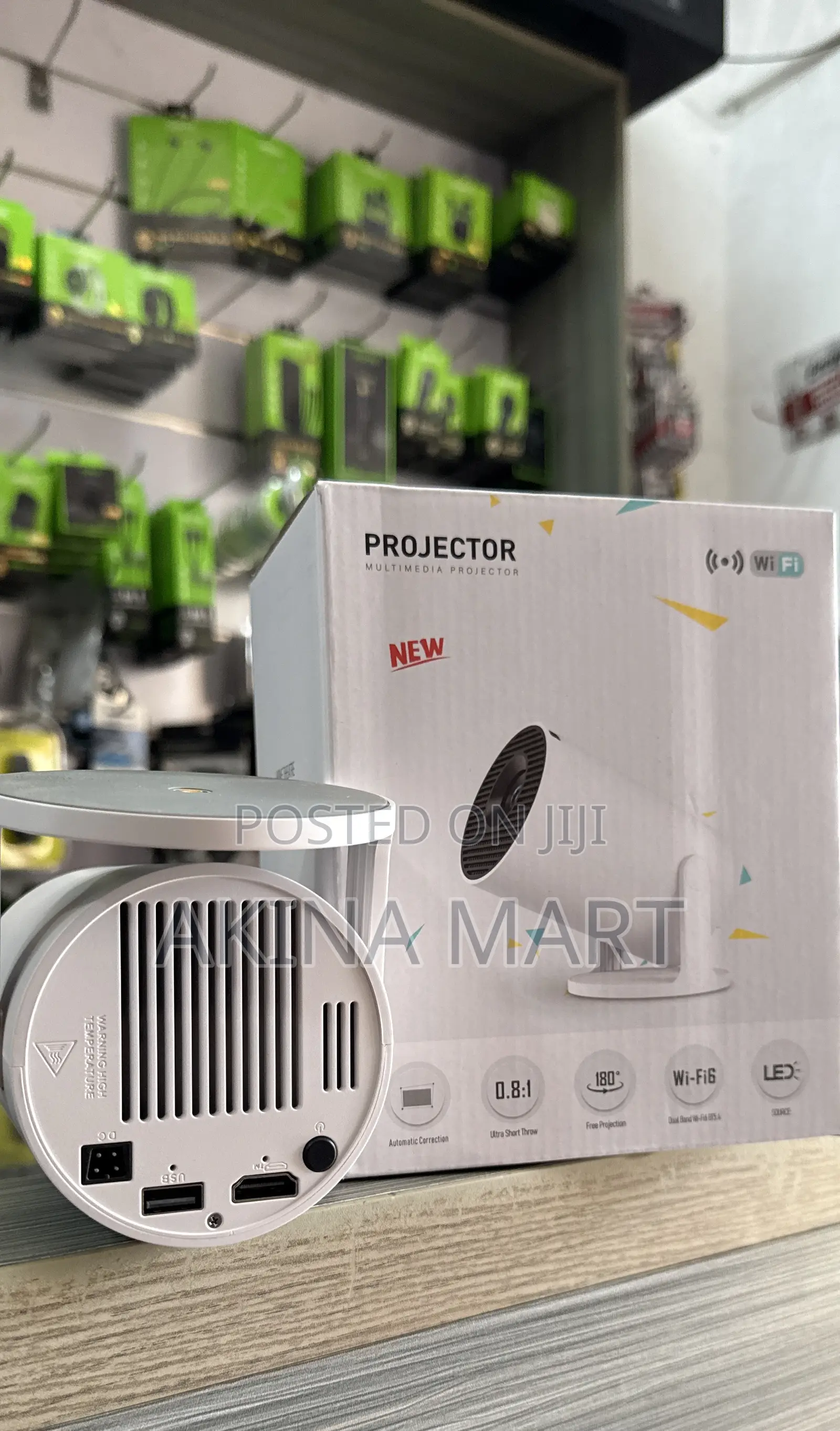Potable Multimedia Projector Led