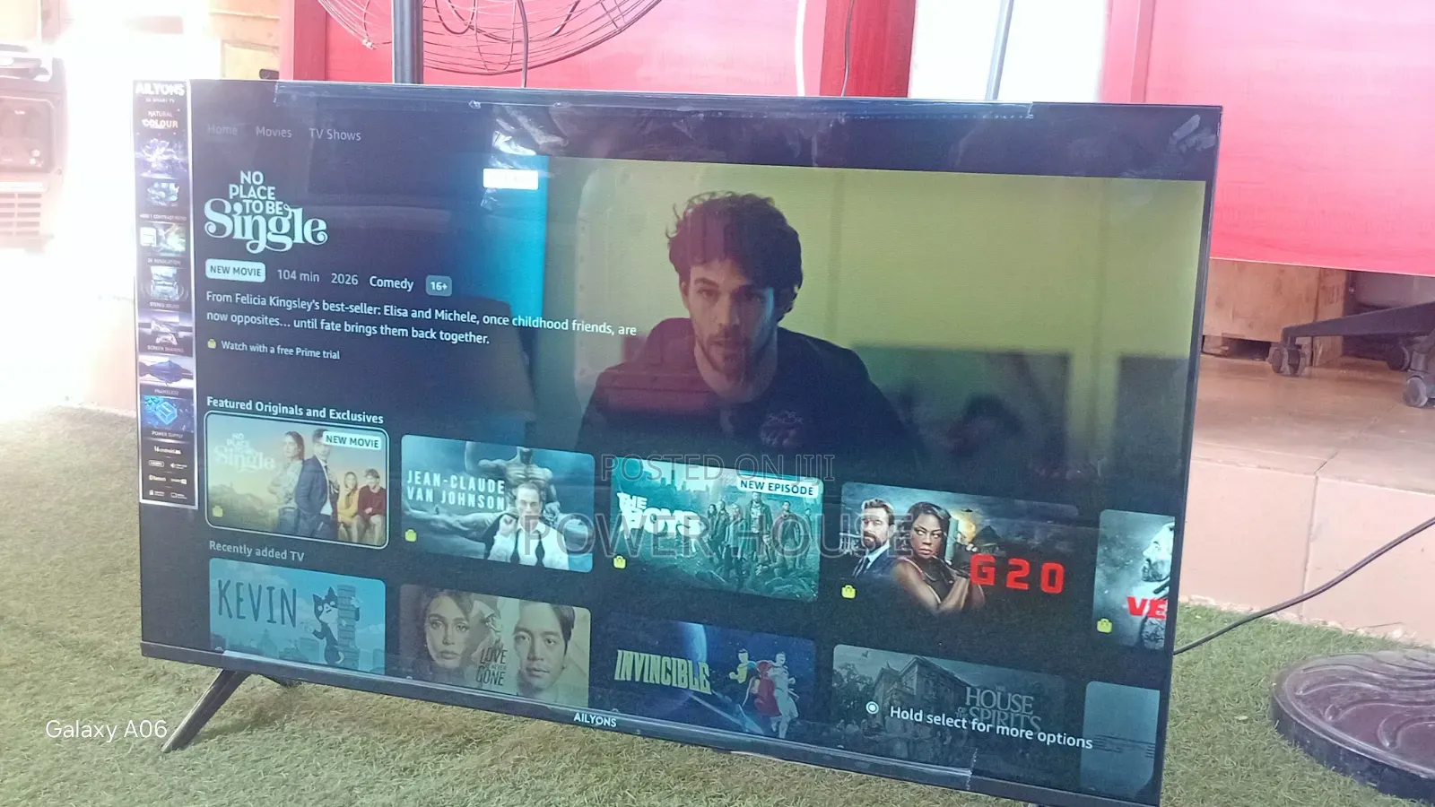 Ailyons 43” Modern Smart Tv for Home Office TVS 43