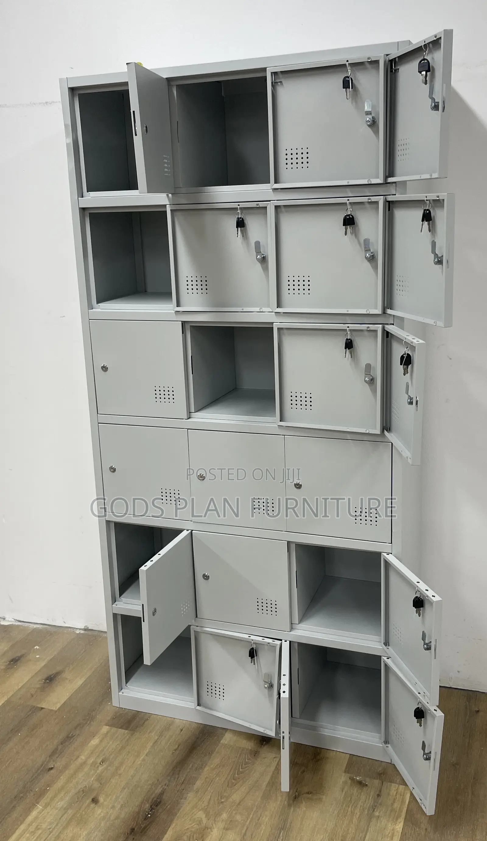 Office Cabinet - 18 Lockers ( 084)