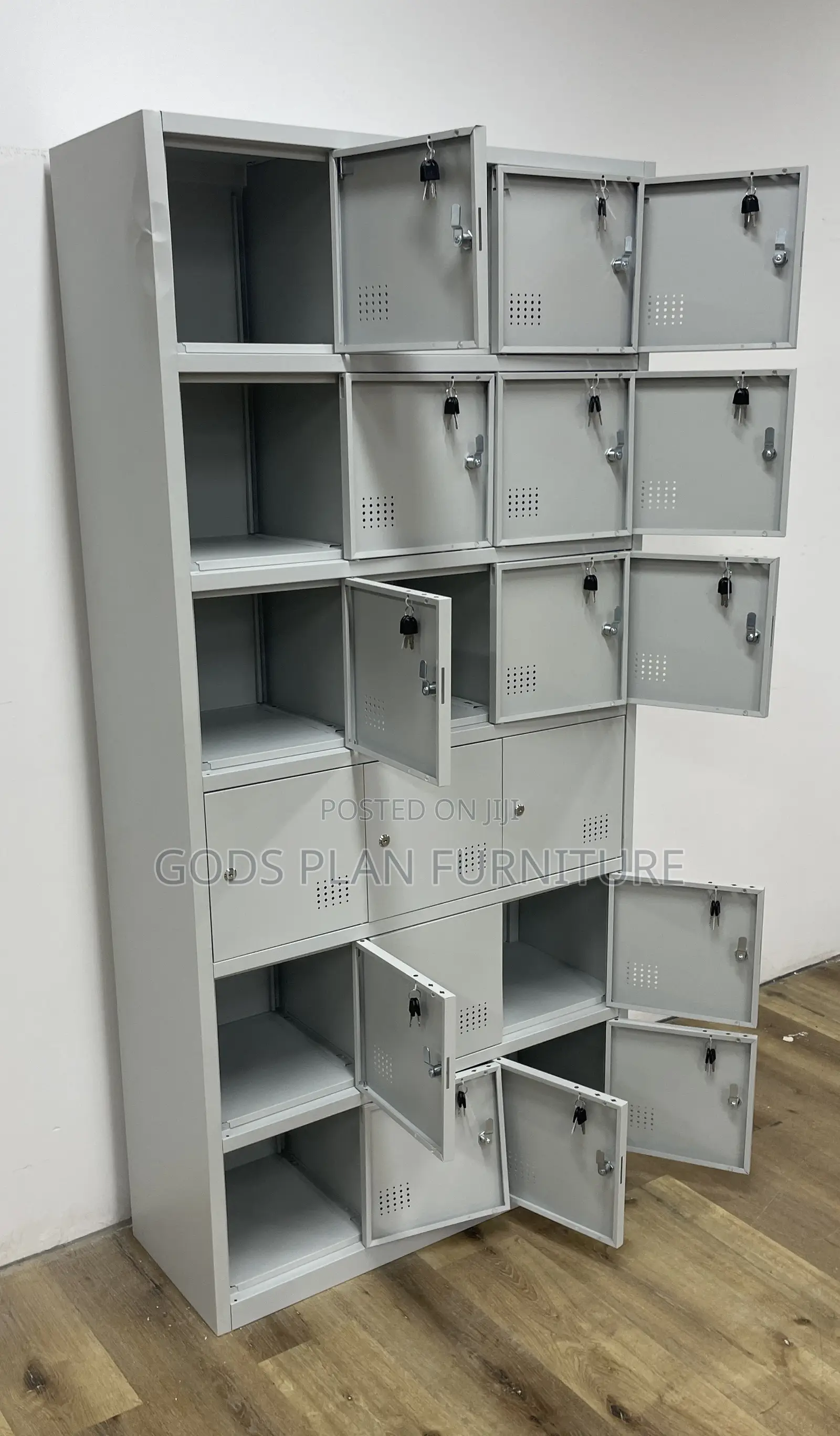 Office Cabinet - 18 Lockers ( 084)