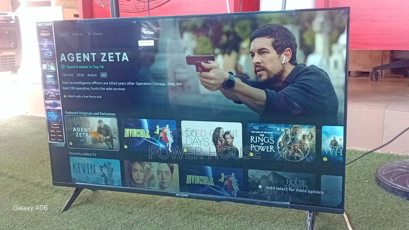 Ailyons 43” Smart Android Tv With Wi-Fi TVS 43