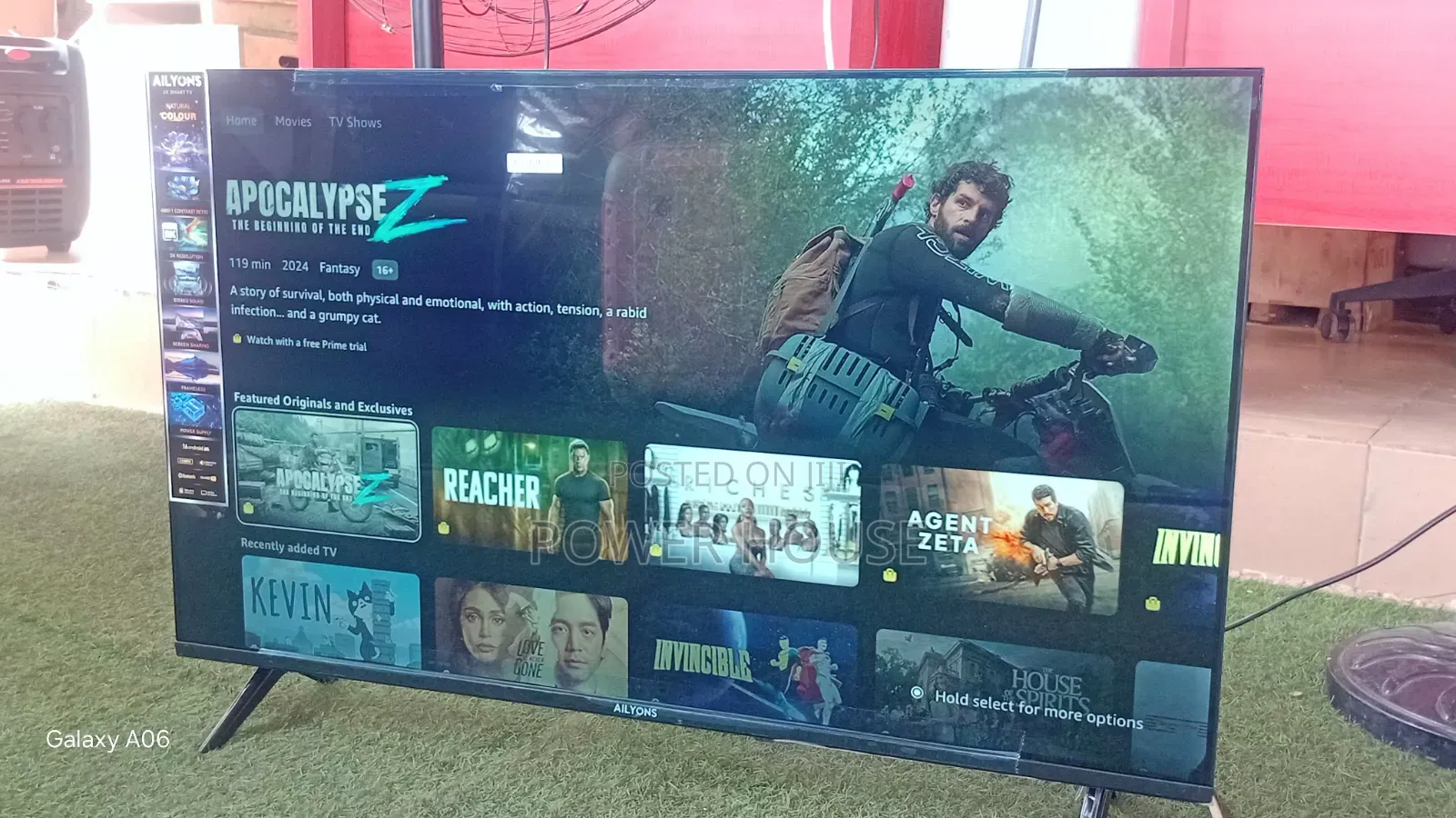 Ailyons 43” Smart Android Tv With Wi-Fi TVS 43