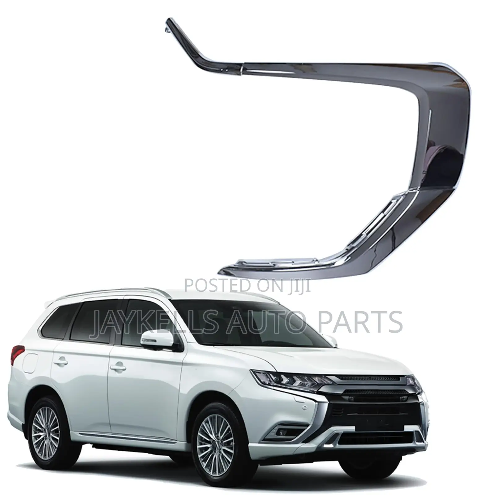 2016-2018 Mitsubishi Outlander Headlight Chrome