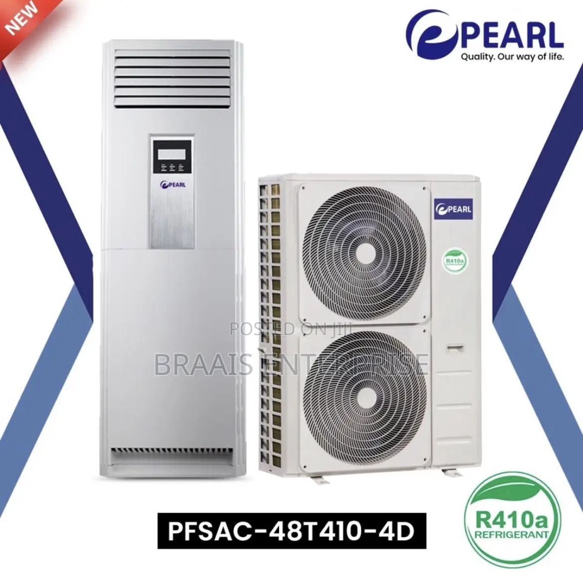 Pearl 5.0 Hp Floor-Standing Cabinet Air Conditioner.