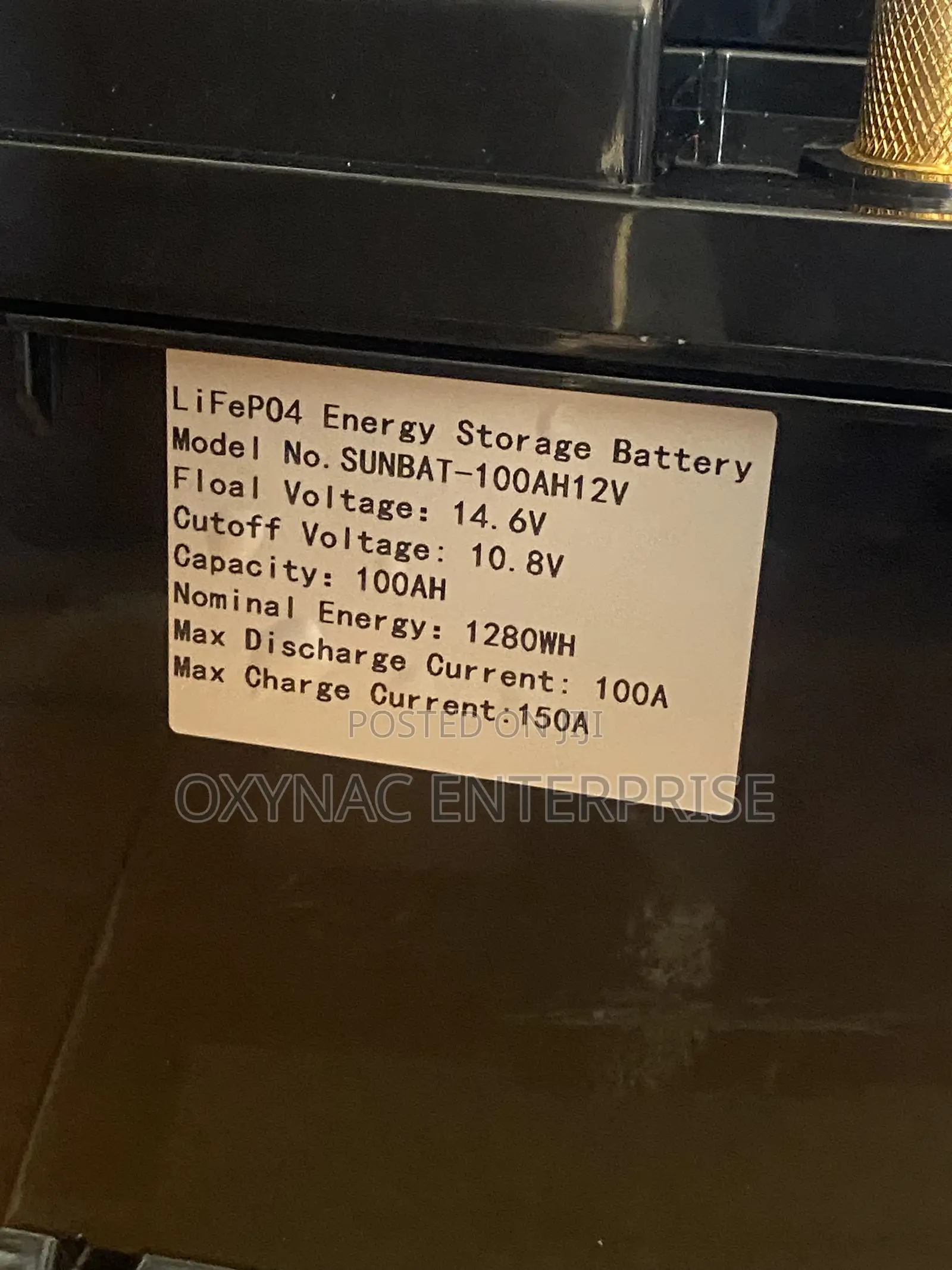 12v 100ah Lithium Battery