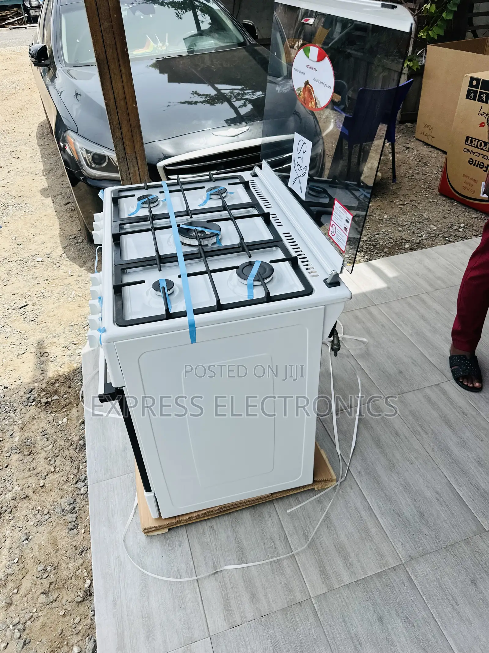Special Offers for Gas Cooker 60/90 White Midea Tech 5burner