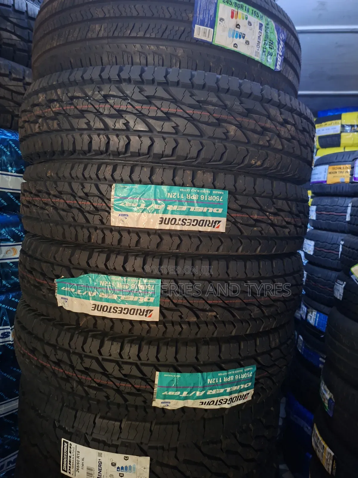 750r16 All Terrain Bridgestone Tyres - Free Delivery or Installation