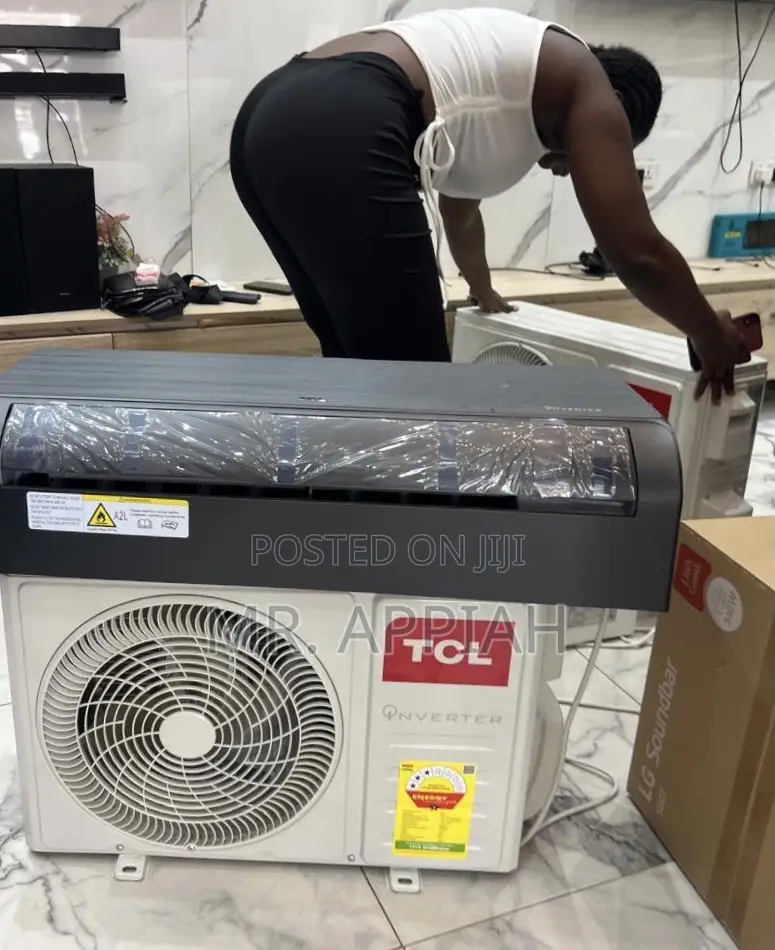 Shop Unique TCL 1.5hp Inverter Air Conditioner(3 Star)Black.