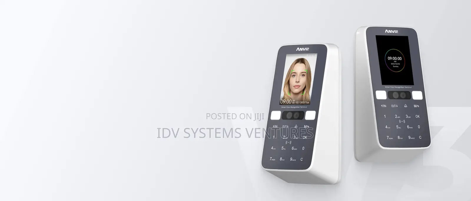Time & Attendance (Anviz W3 Smart Face Recognition Terminal)