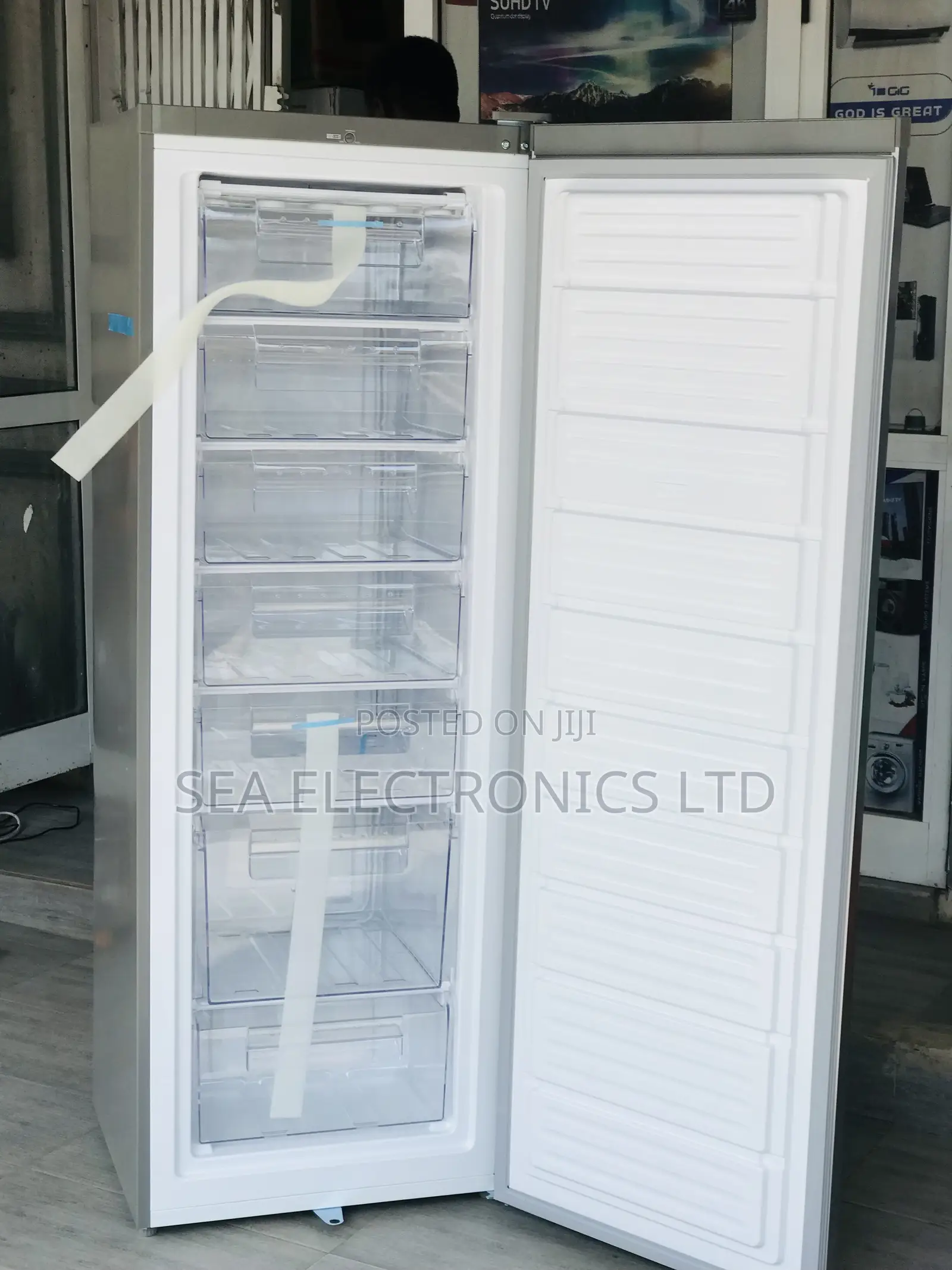 Quality Nasco 242l Standing Upright Freezer