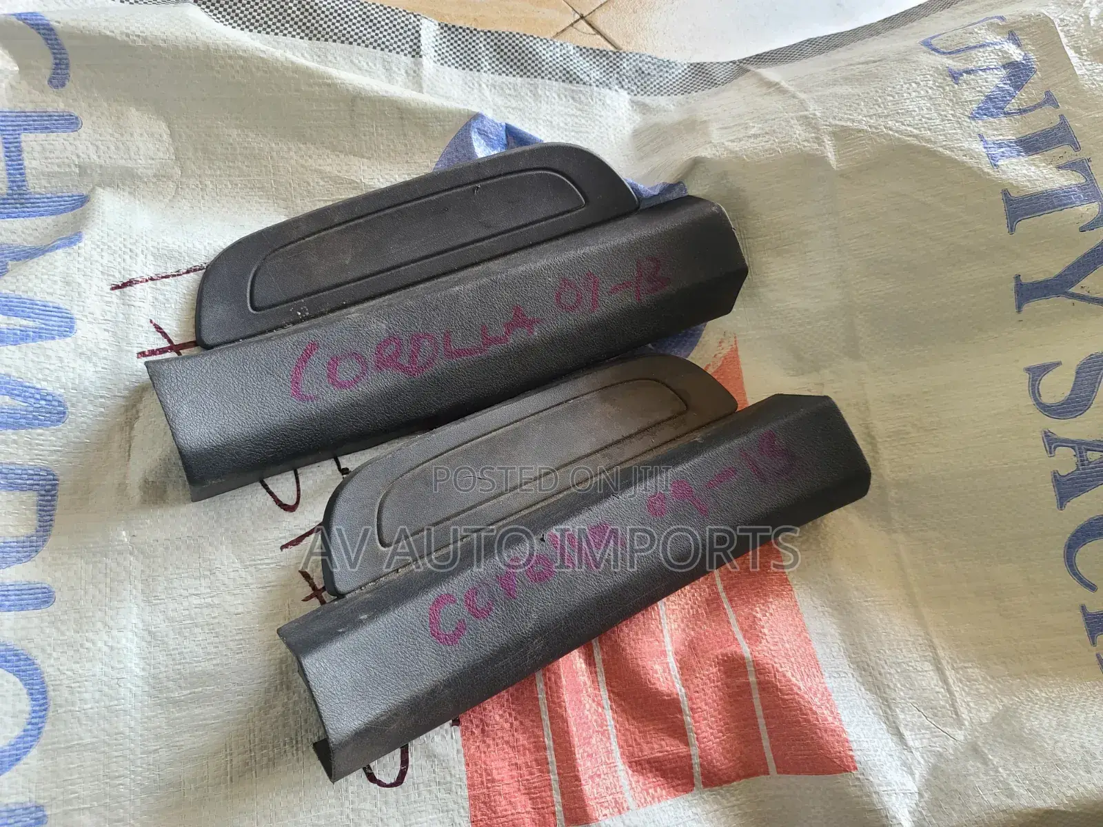 Corolla Back Doorstep Rubber, 2009-13