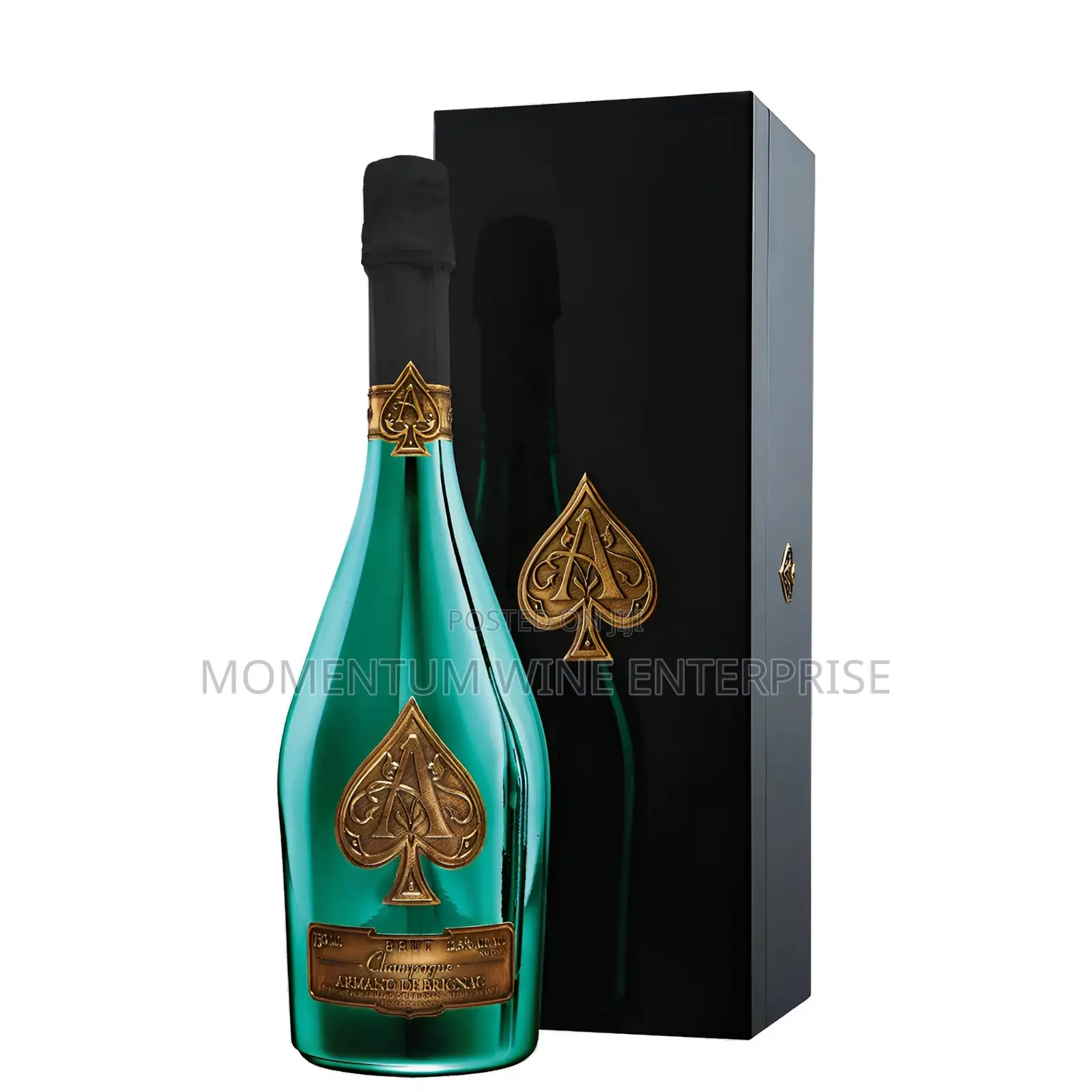 Armand De Brignac Green Ace of Spades Brut Champagne 750ml