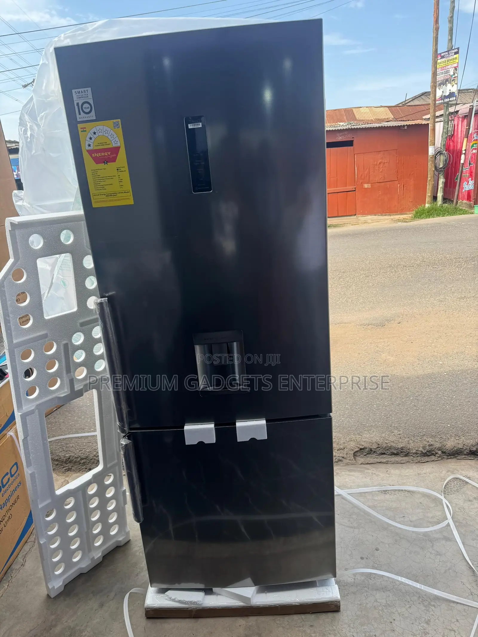 Lg 446l Frost Free Bottom Freezer Fridge | Water Dispenser | Inverter