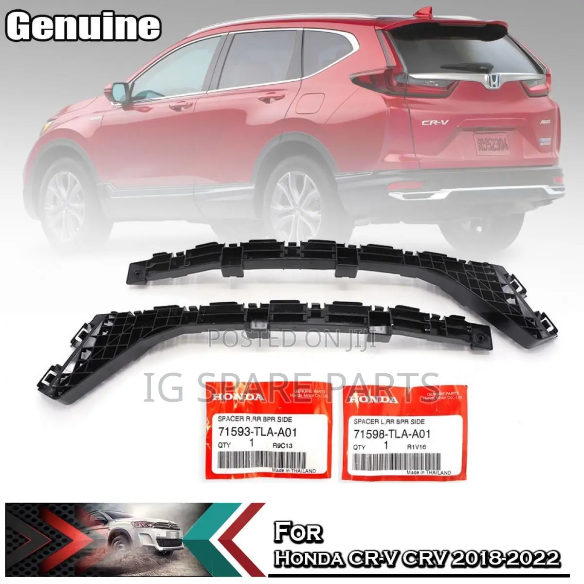 Honda CRV 2017-2022 Rear Bumper Bracket