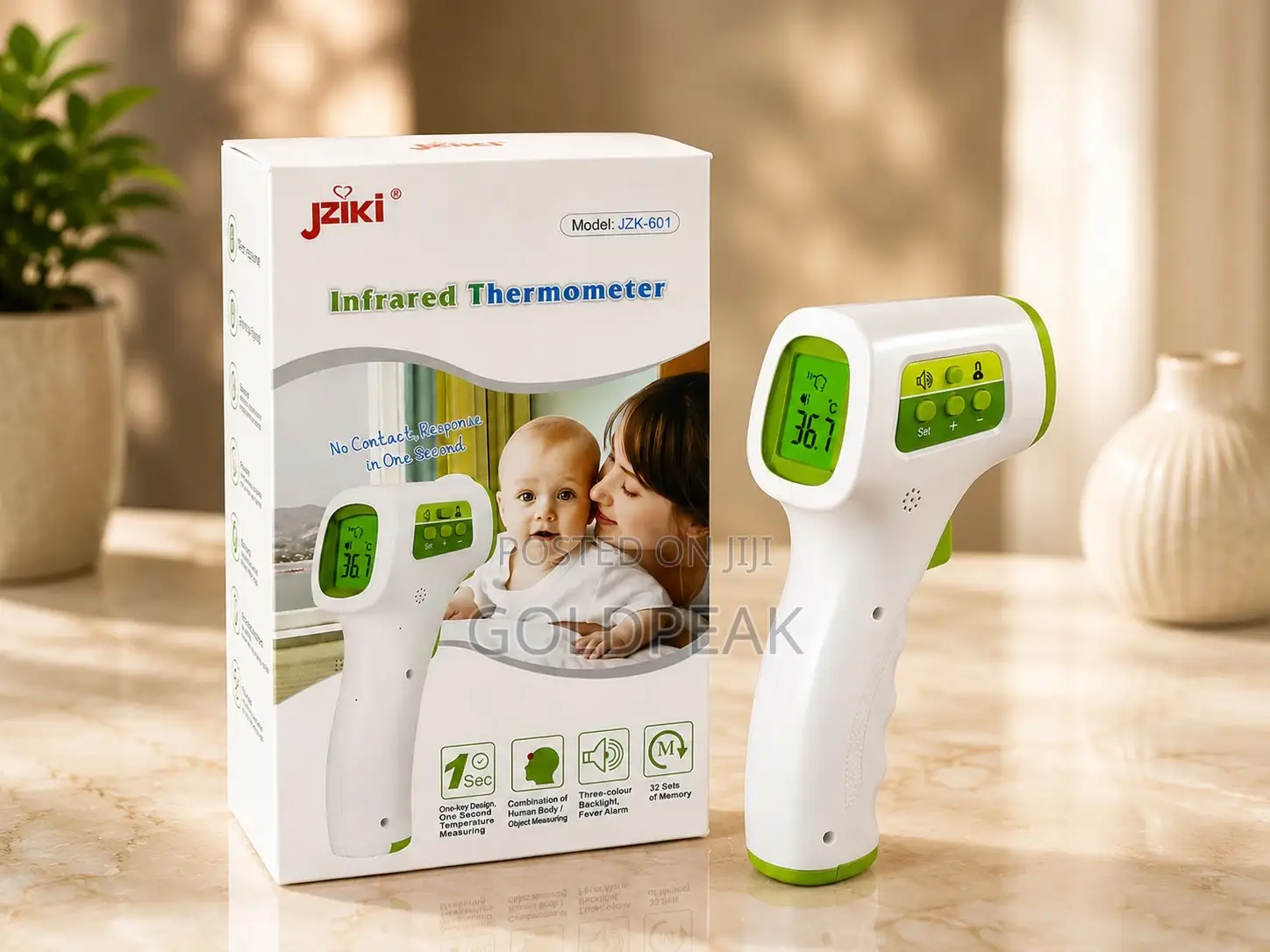 Jziki Infrared Thermometer Jzk-601