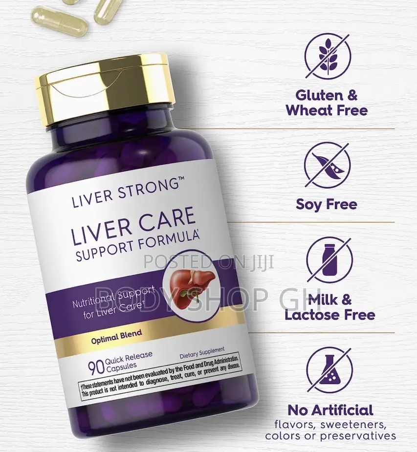 Liver Support Formula - With Milk Thistle, Nac, Dandelion Root