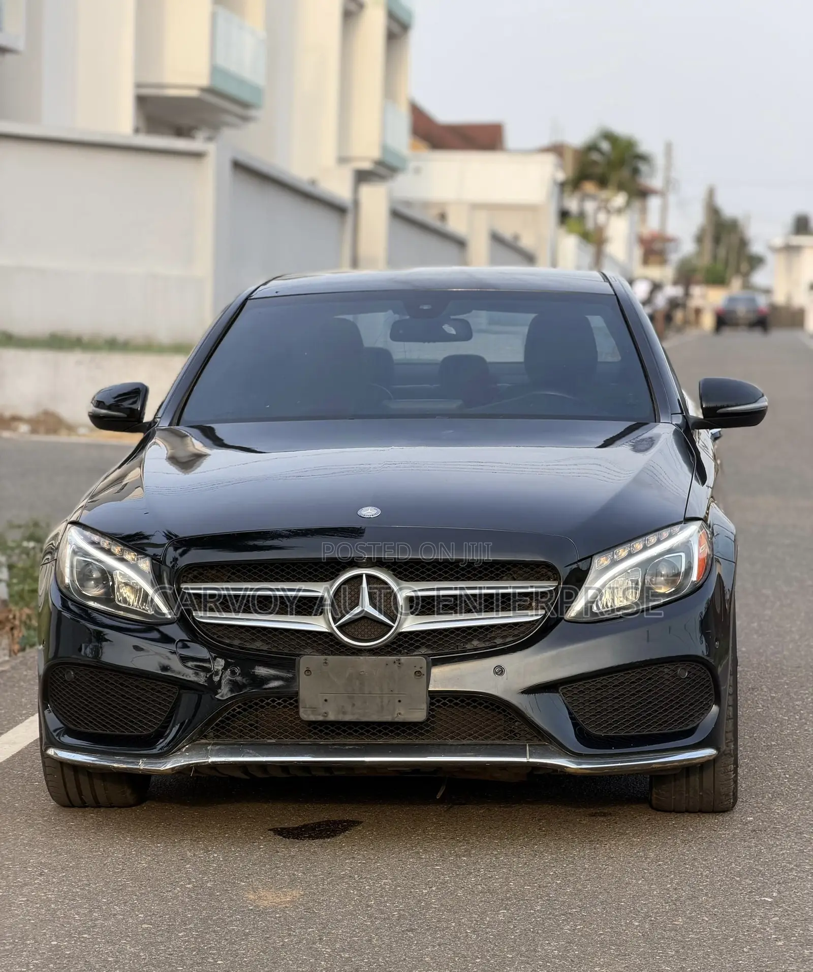 Mercedes-Benz C300 Luxury 4Matic Sedan AWD (2.0L 4cyl 7A) 2016 Black