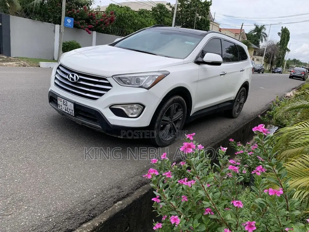 Hyundai Santa Fe Limited 4dr SUV AWD 2014 White