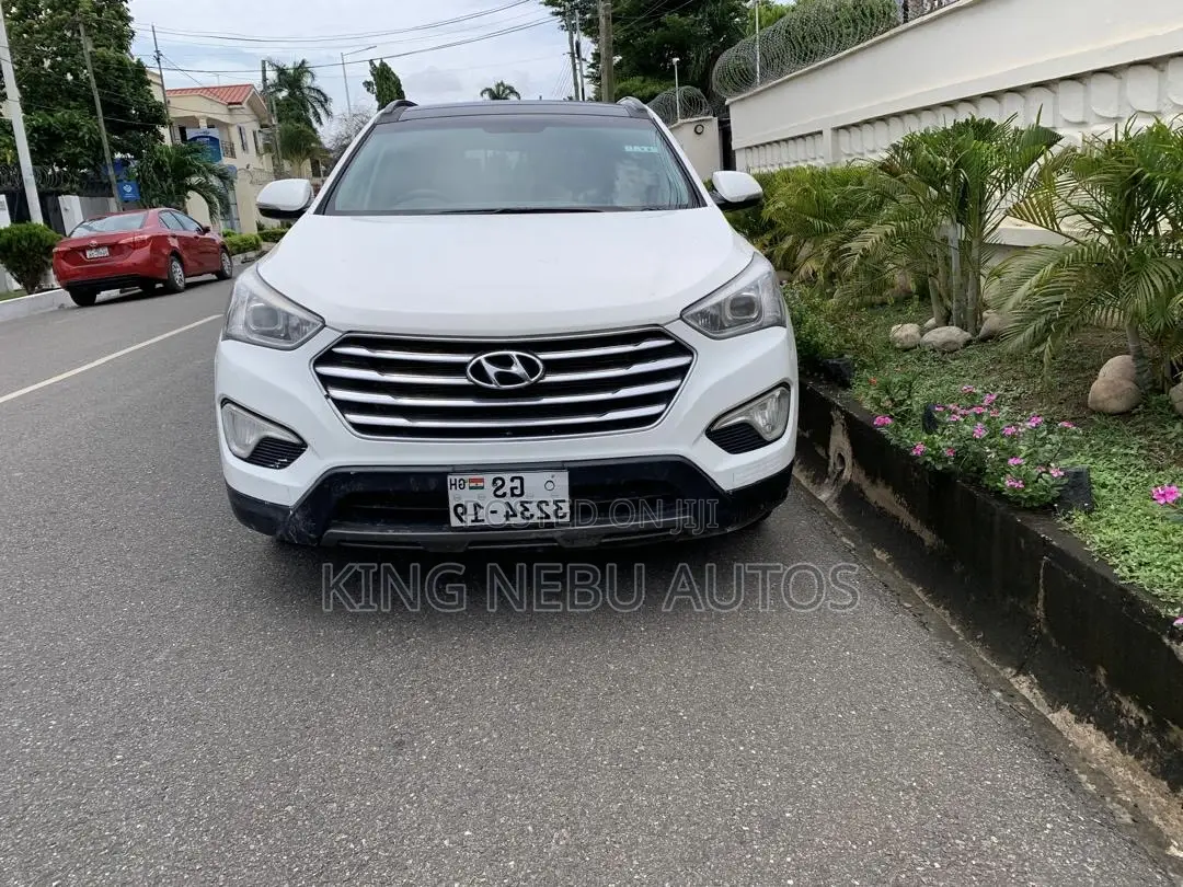 Hyundai Santa Fe Limited 4dr SUV AWD 2014 White