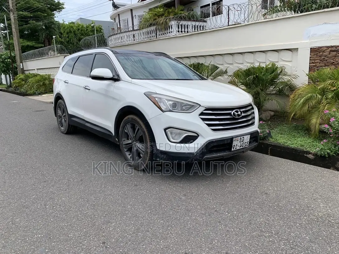Hyundai Santa Fe Limited 4dr SUV AWD 2014 White