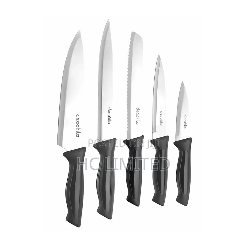 Decakila 5 PCS Kitchen Knife Set - Kmtt110b