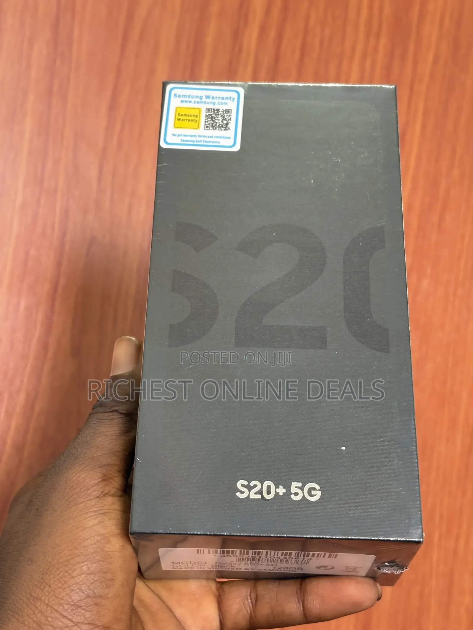 New Samsung Galaxy S20+ 5G 128 GB Black