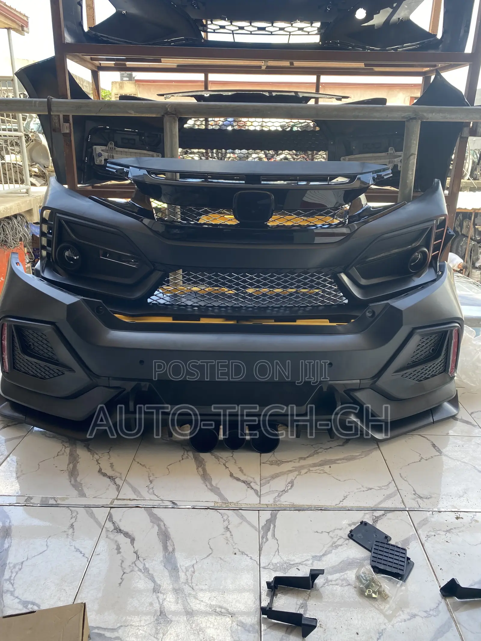 Civic 2018 Turbo Bumper