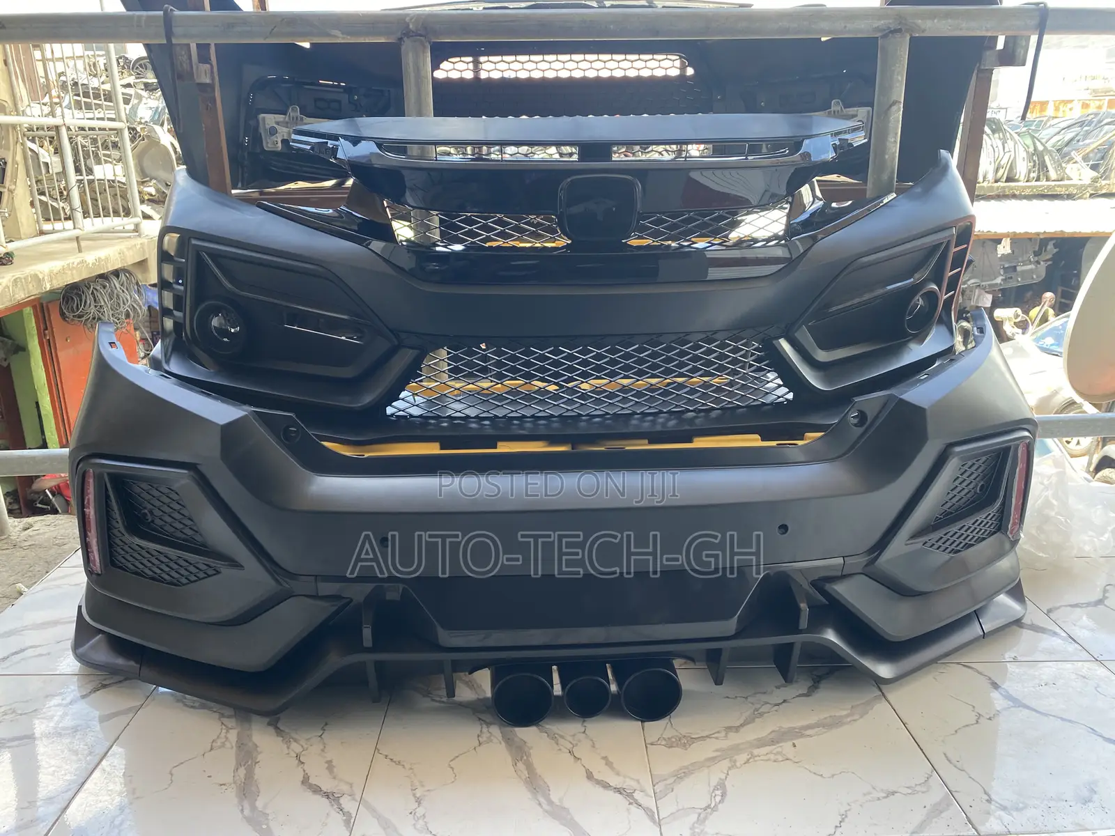 Civic 2018 Turbo Bumper