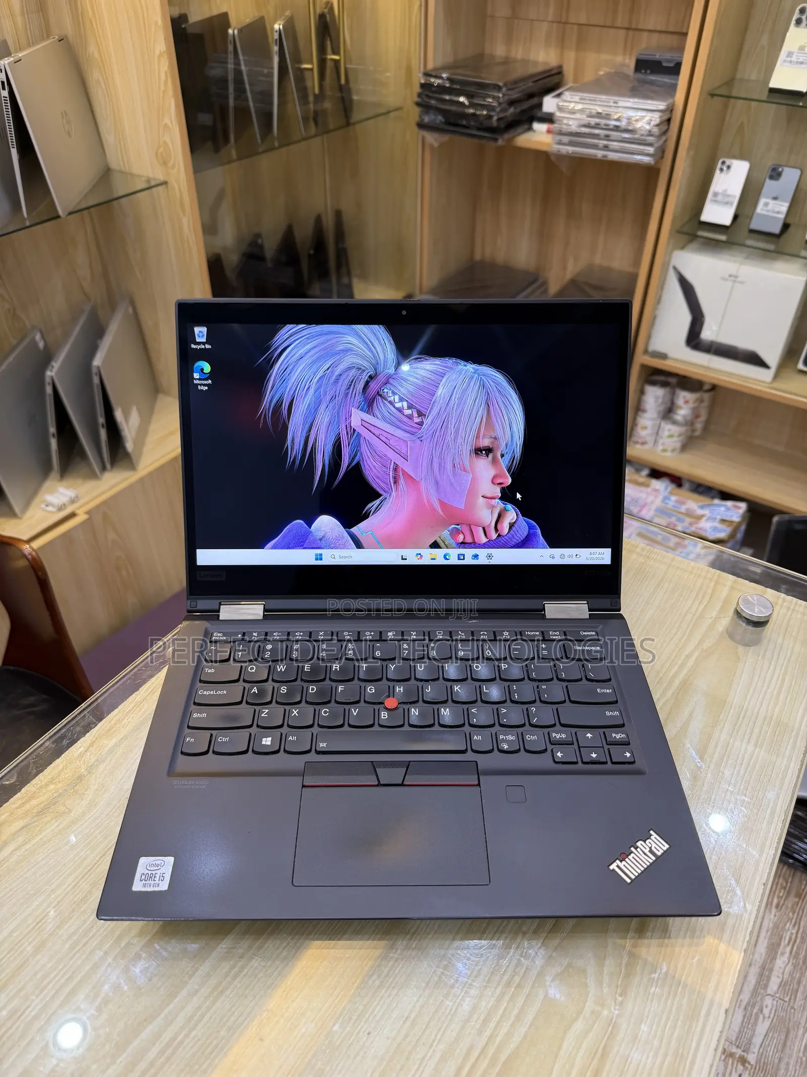 New Laptop Lenovo ThinkPad x13 Yoga 8GB Intel Core i5 SSD 256GB
