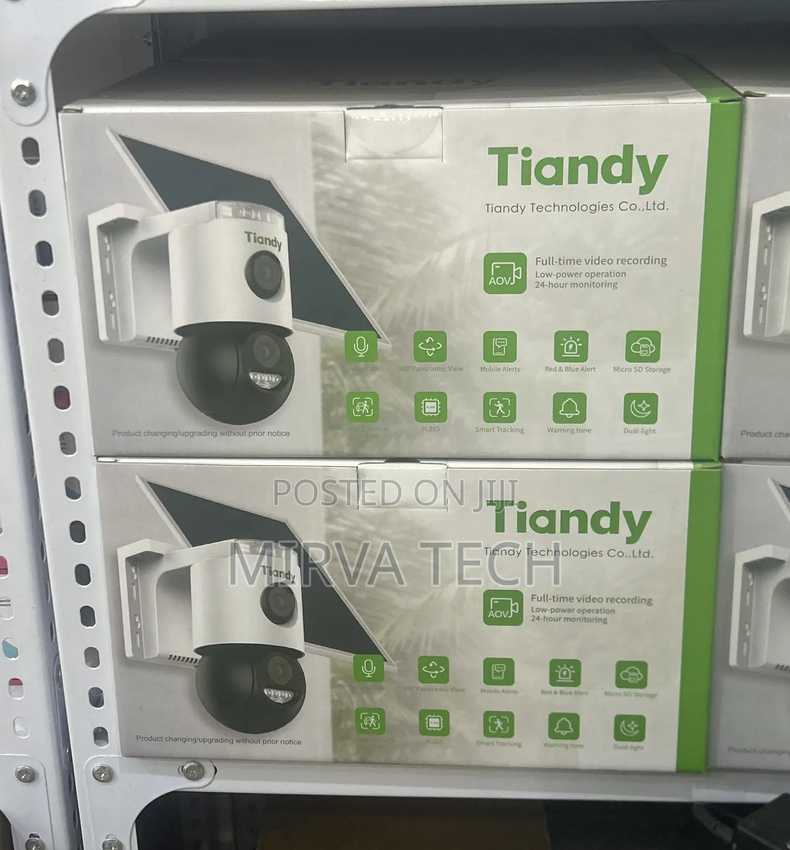 Tiandy 4g Dual Lens Solar PTZ Aov Camera 6mp Tc-H363n 9da-4
