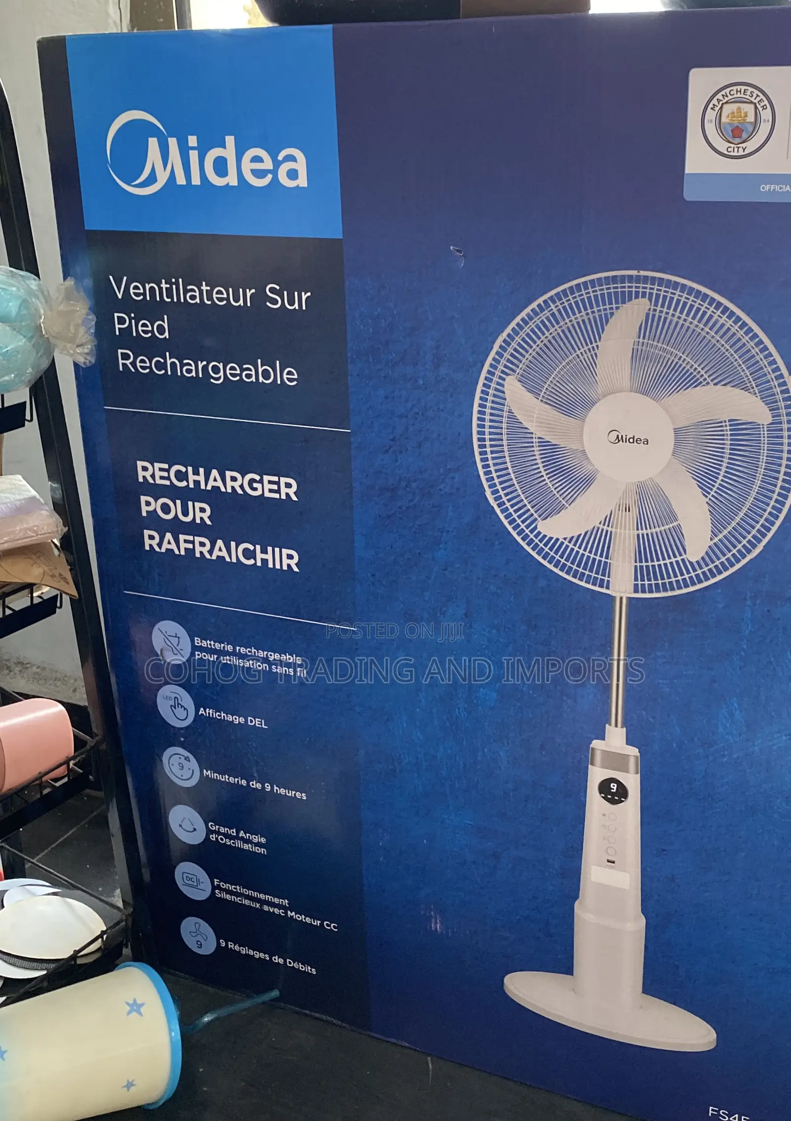 Midea Rechargeable Fan