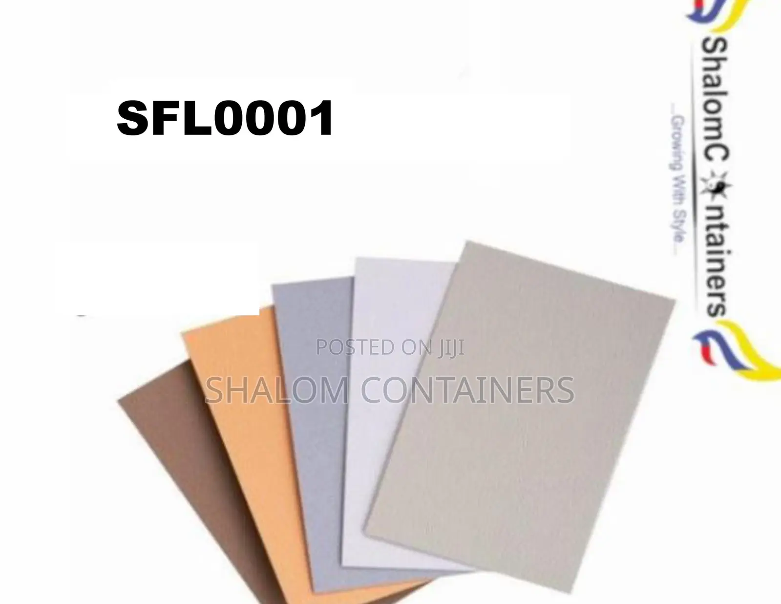 Shalomcontainers Laminates for Construction
