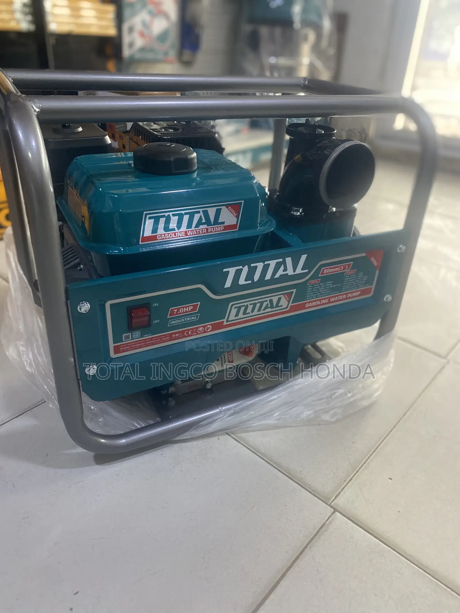 7hp Engine Total Water Pump With 5yards Inlet