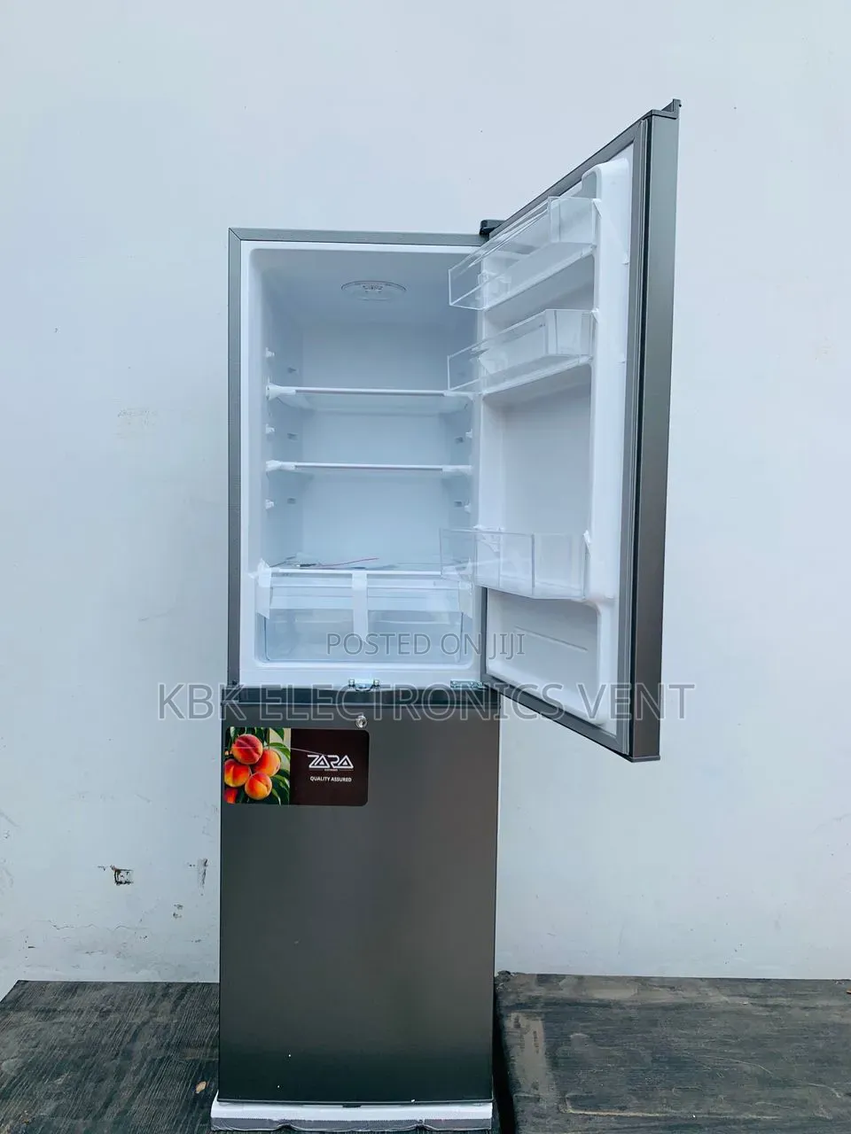 Zara 258liters Double Door Refrigerator Bottom Freezer