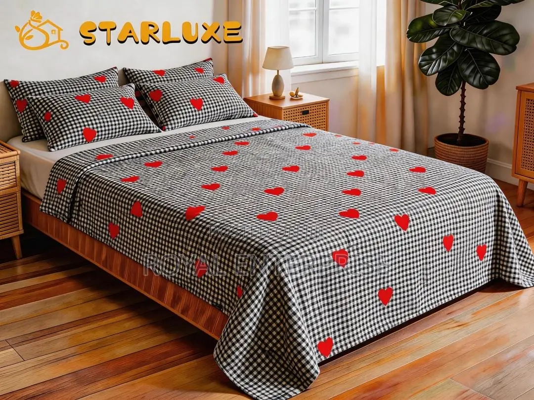 Flat Bedsheet Duo With Pillow Pack ( 6 PCS Set )