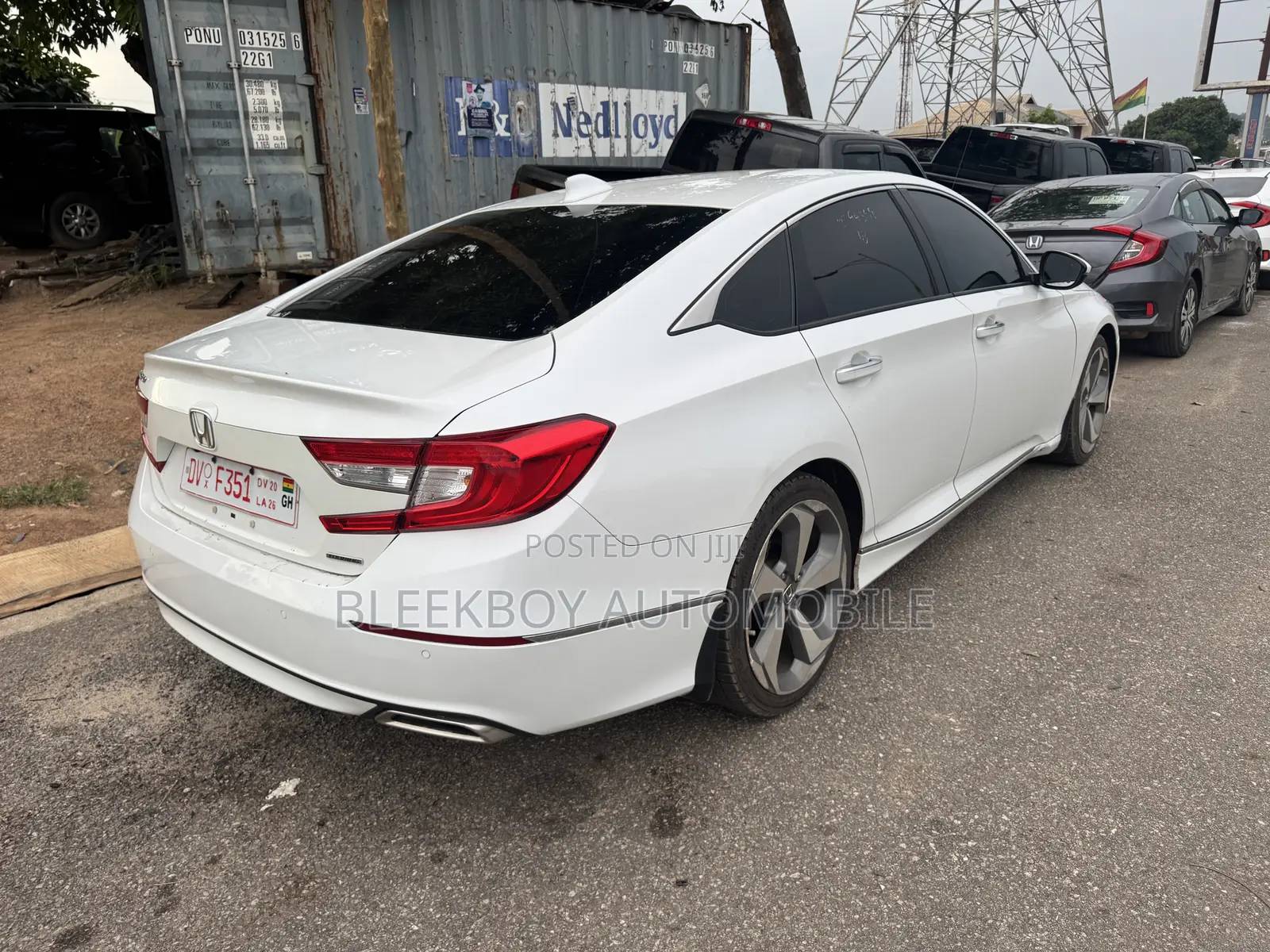 Honda Accord Touring 2018 White