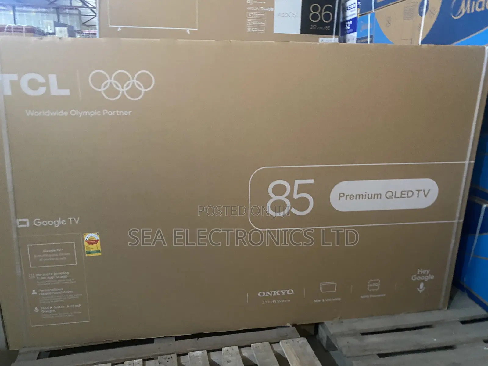 TCL 85" P7l Premium Qled Google Tv (2026)| Colorful Quantum Crystal