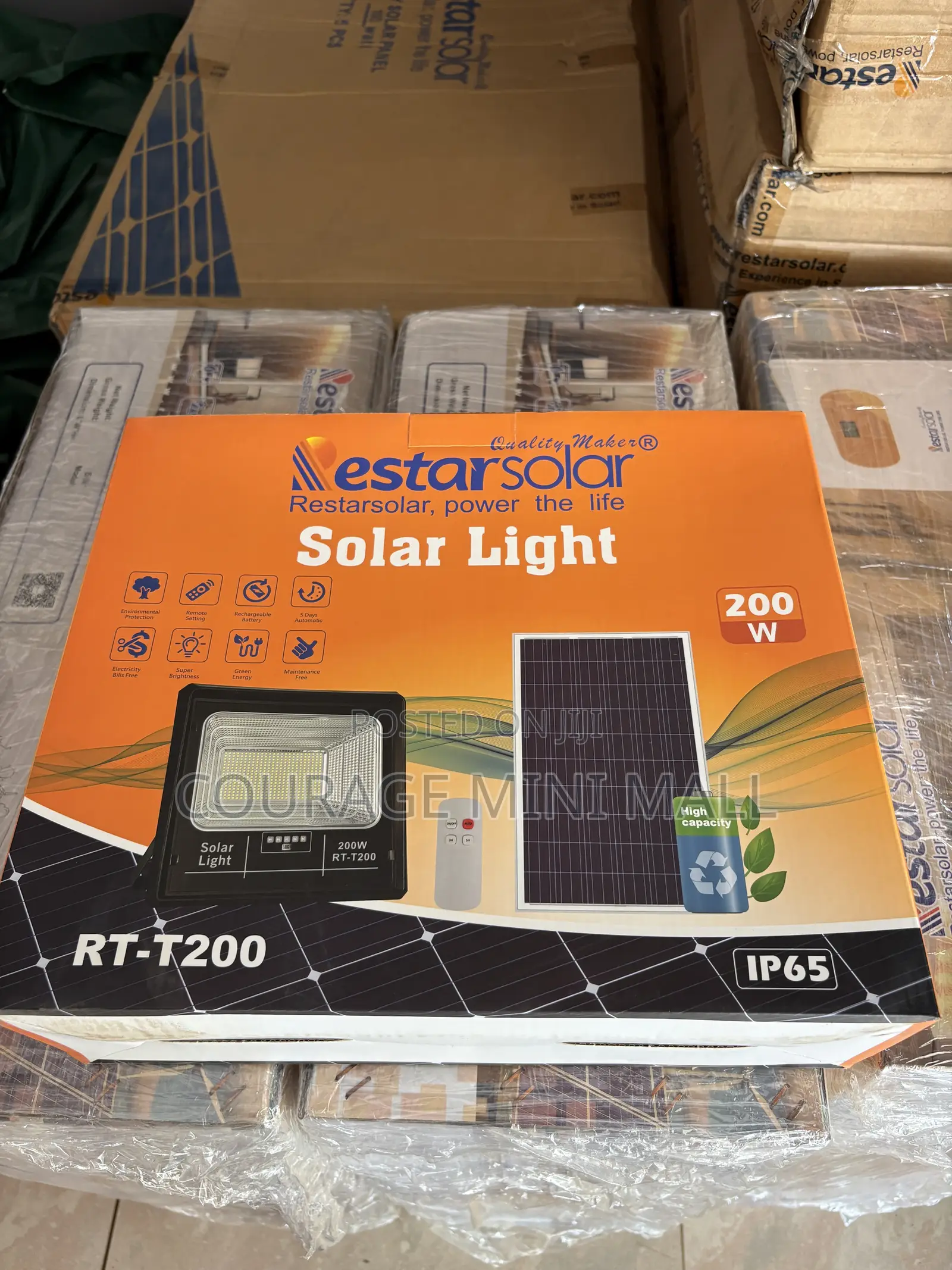 High Quality Restar Solar Light 200w